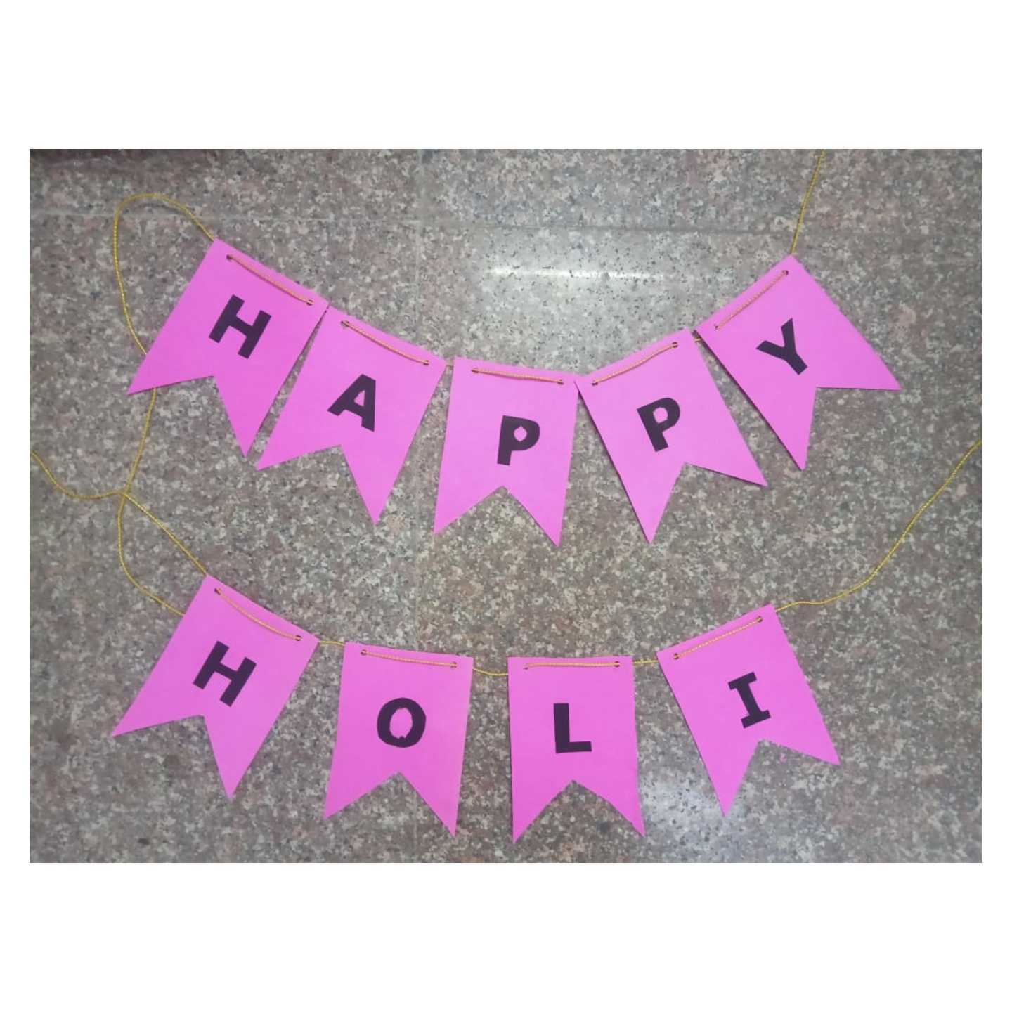 Happy Holi Hanging Banner