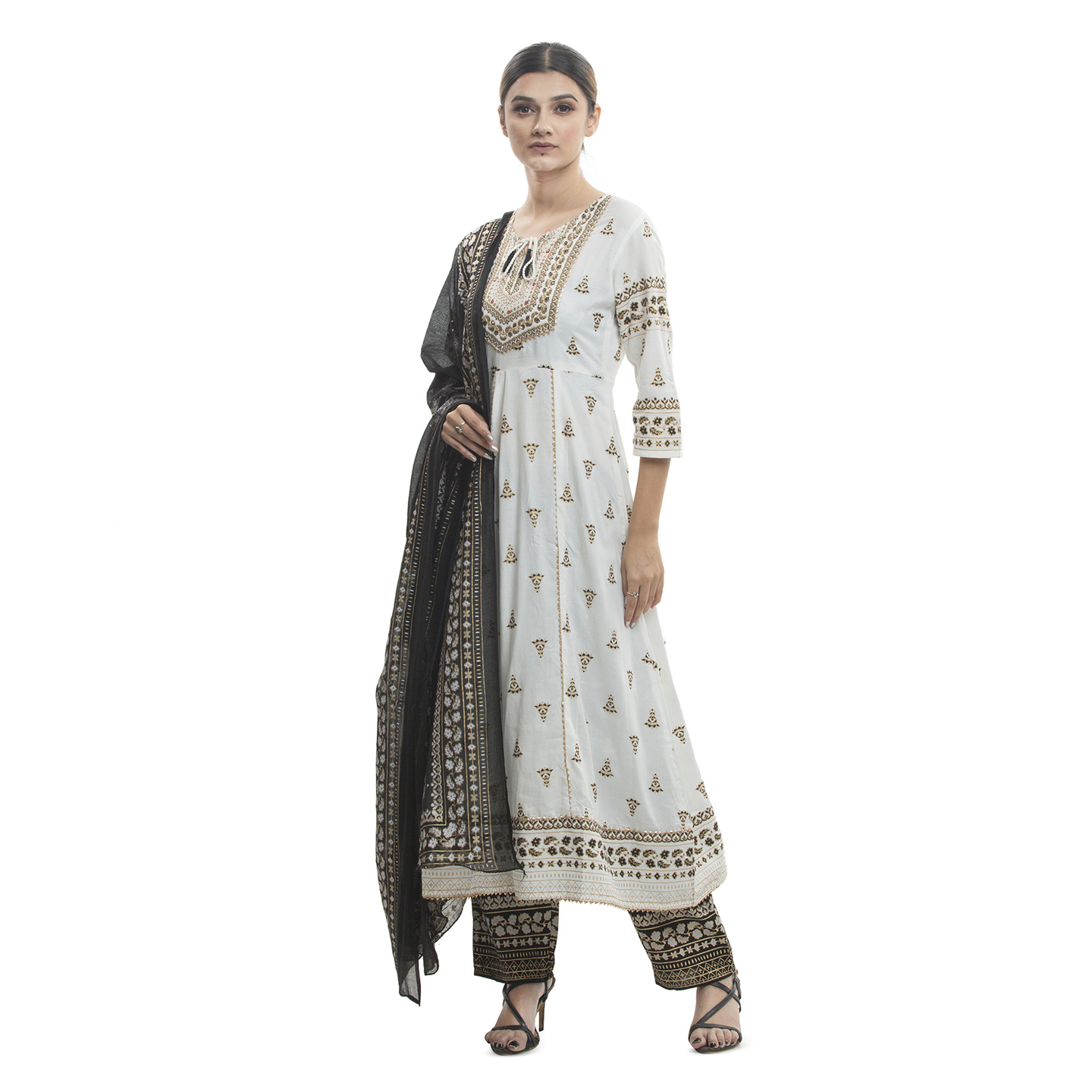 Anarkali Set With Dupatta