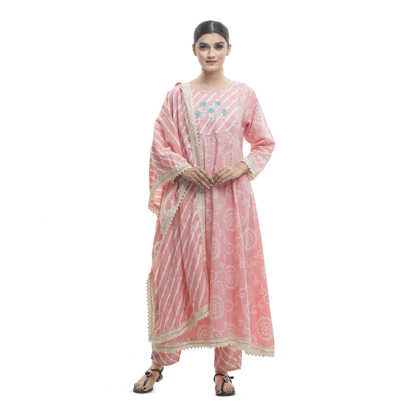 Anarkali Set With Dupatta