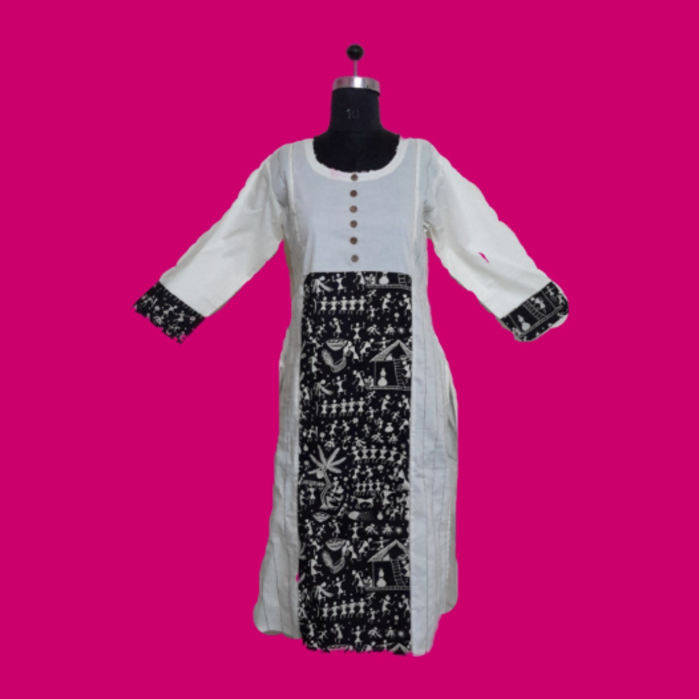 KURTI COTTON  STRIGHT CUT