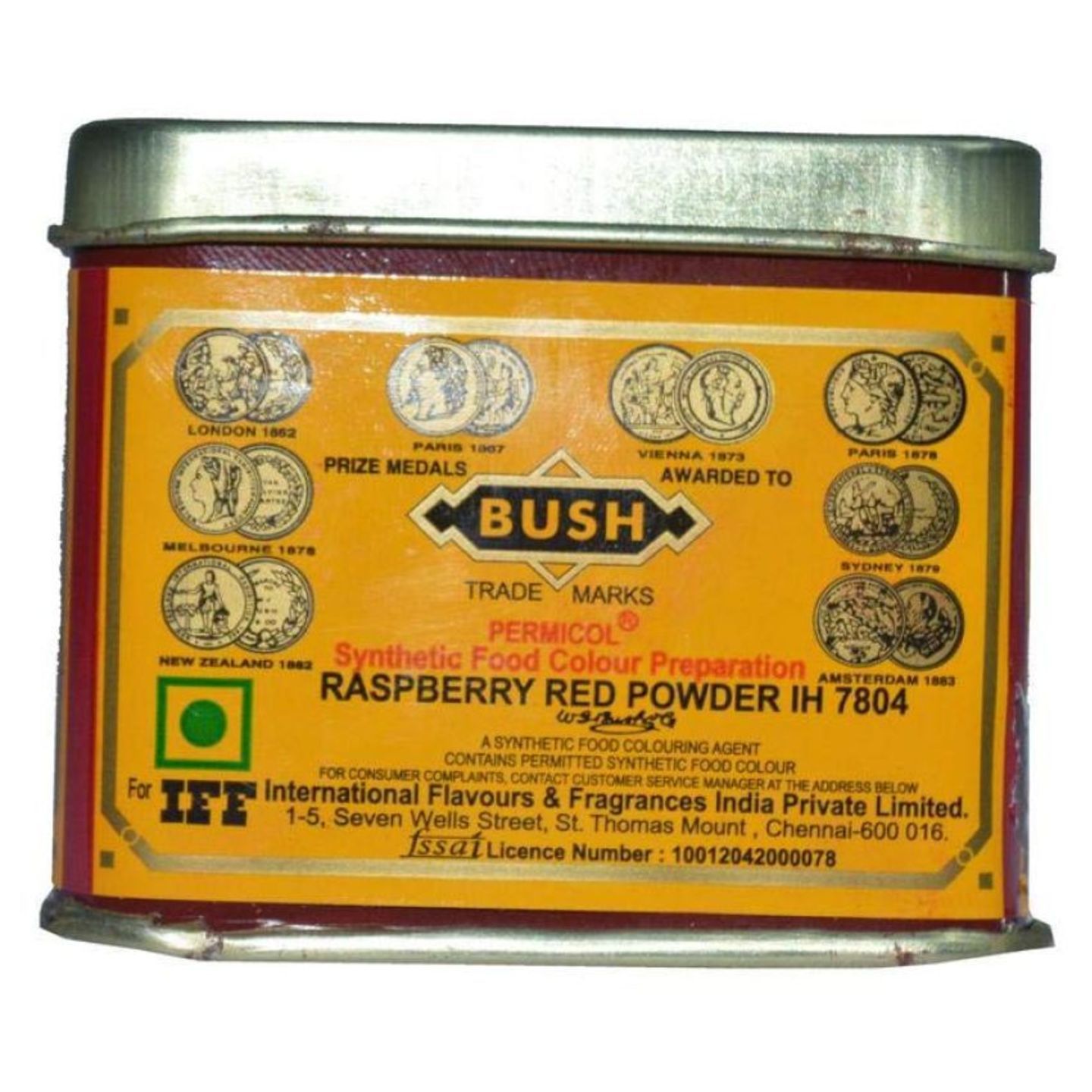 BUSH Food Colour-Raspberry Red Powder
