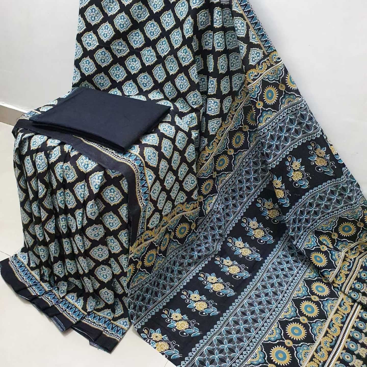 JAIPUR PRINT COTTON SAREE
