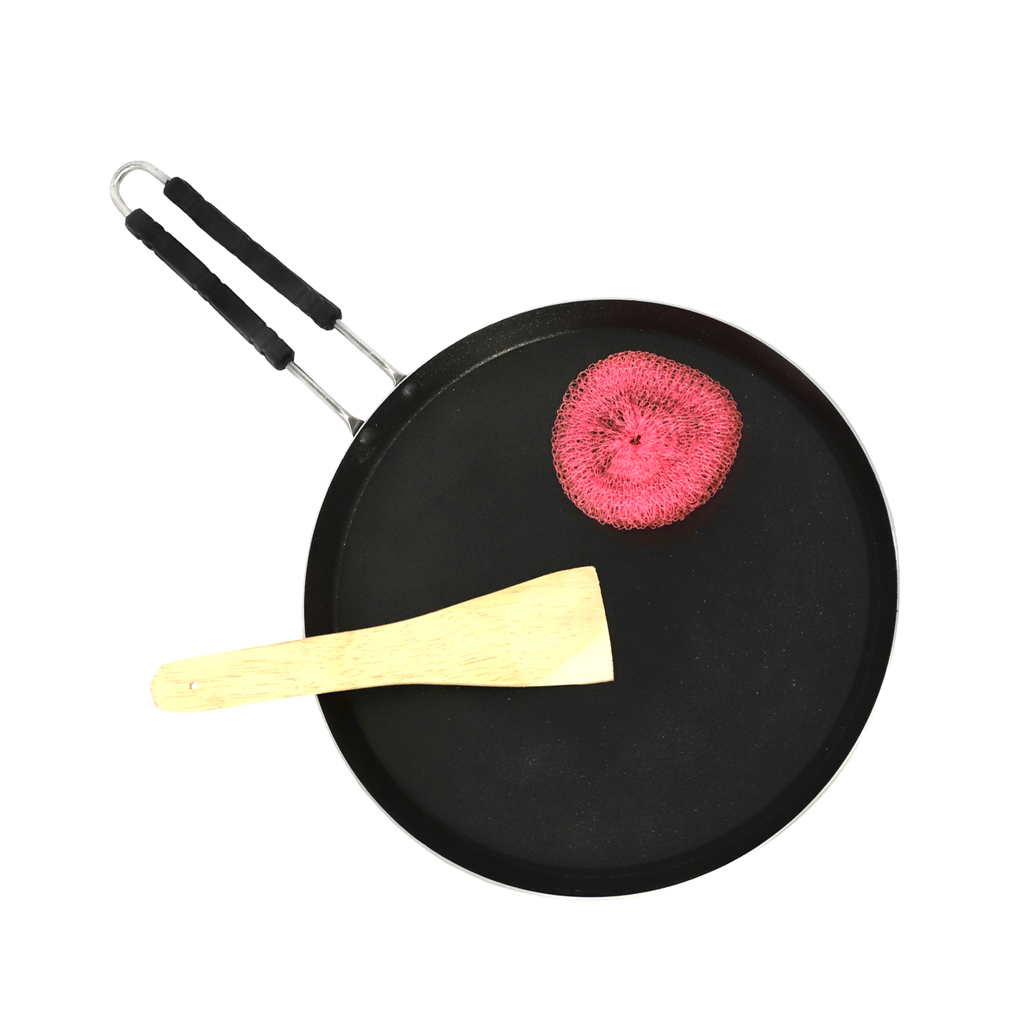 Rasoi Non-Stick Aluminum Hammer Tone Finish 250 MM Dosa Tawa 