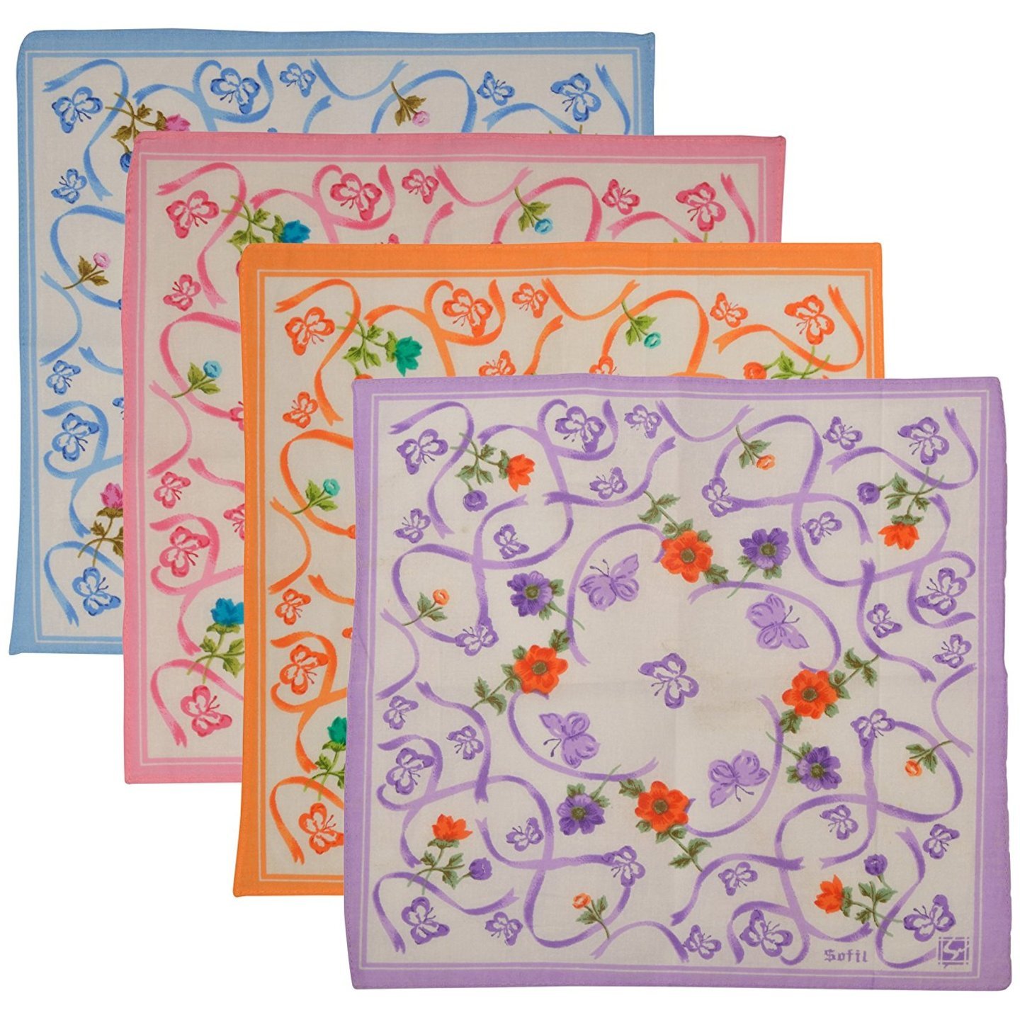 Ladies hankies-12 Pieces