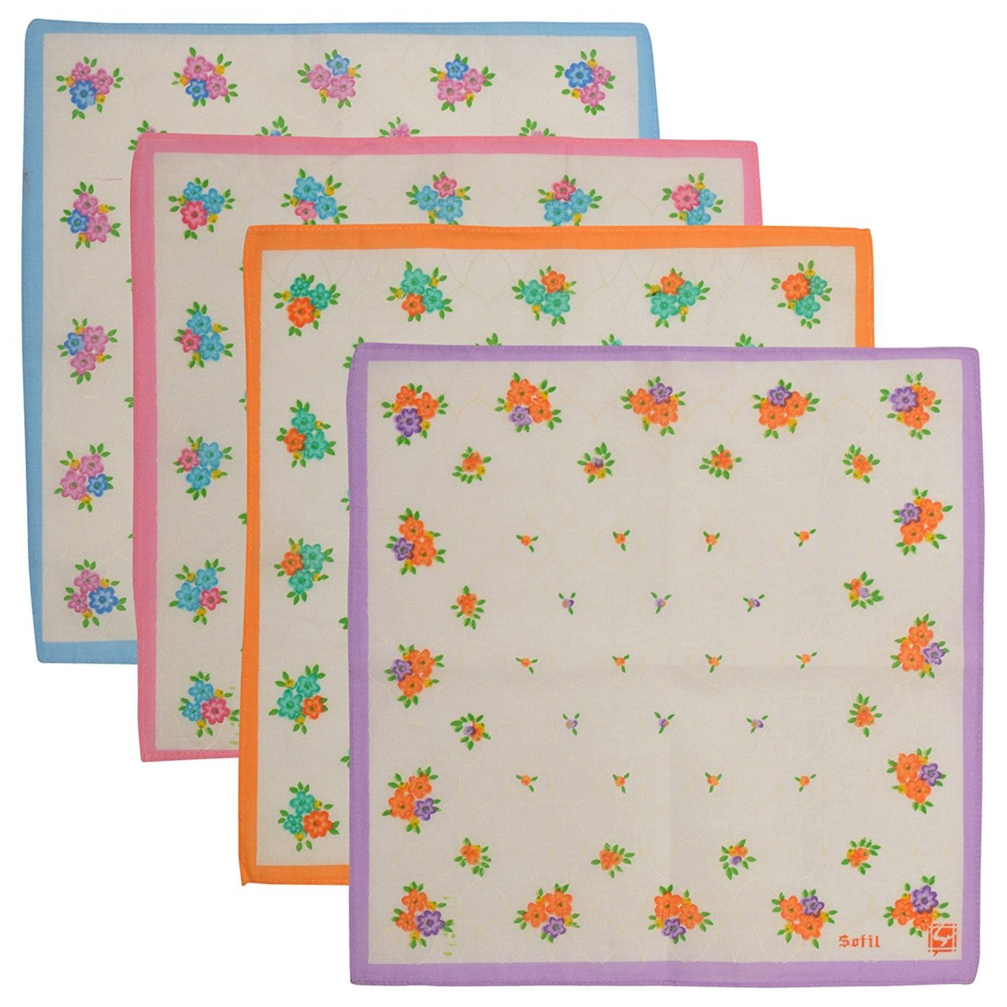 Ladies Handkerchiefs-12 Pieces