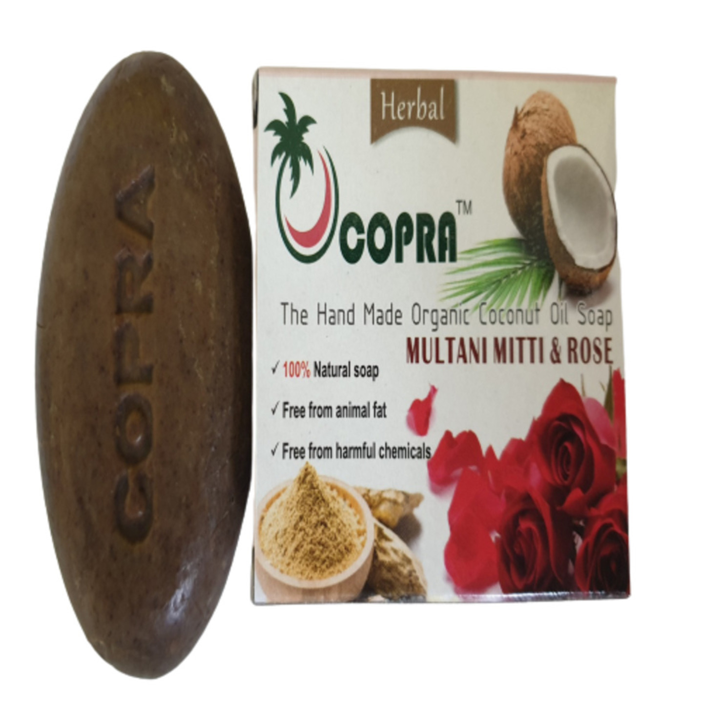 Copra Multani Matti and Rose soap
