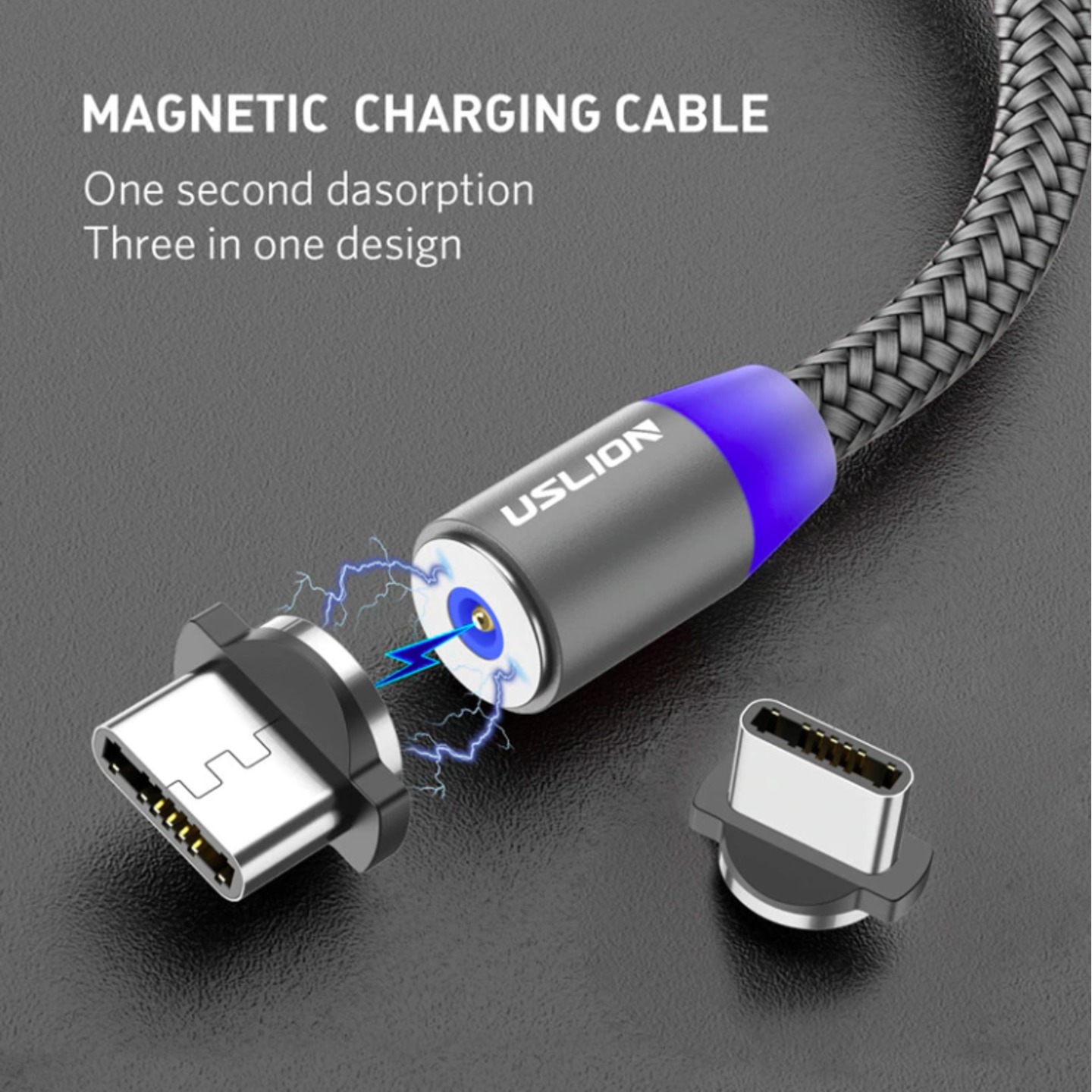 Type C Magnetic Charging Cable