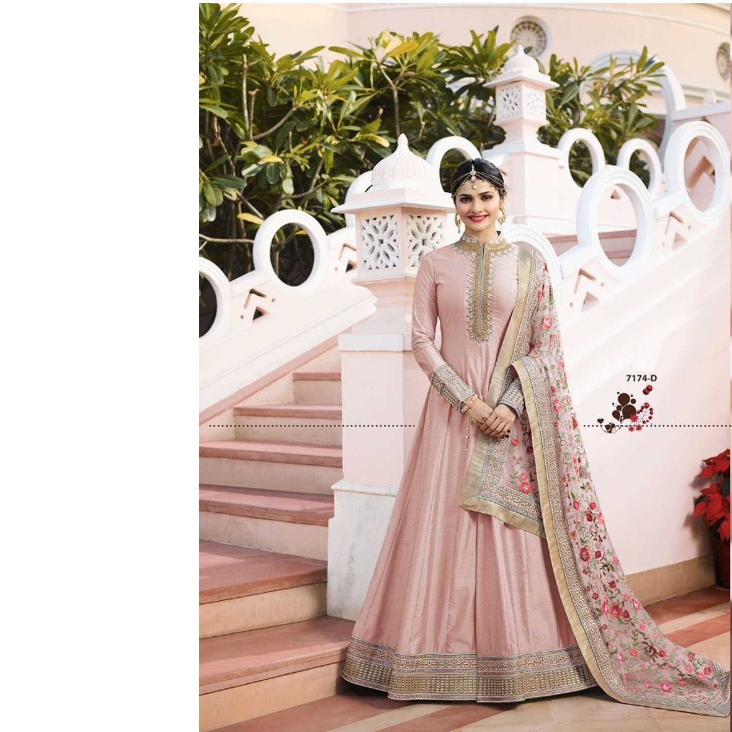 Silk Anarkali Suit
