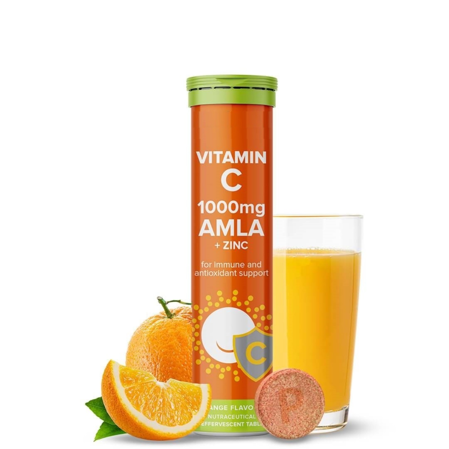 Natural Amla Vitamin C Effervescent 30 Tablets