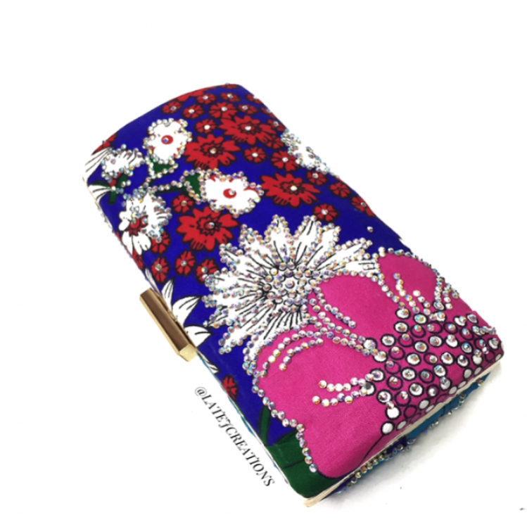 Edirin Embellished Clutch 