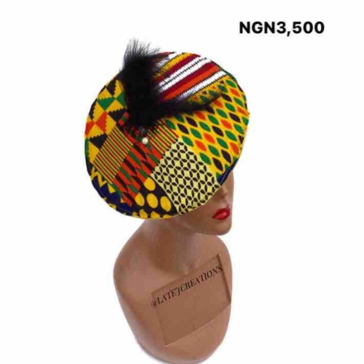 Ankara Fascinator 