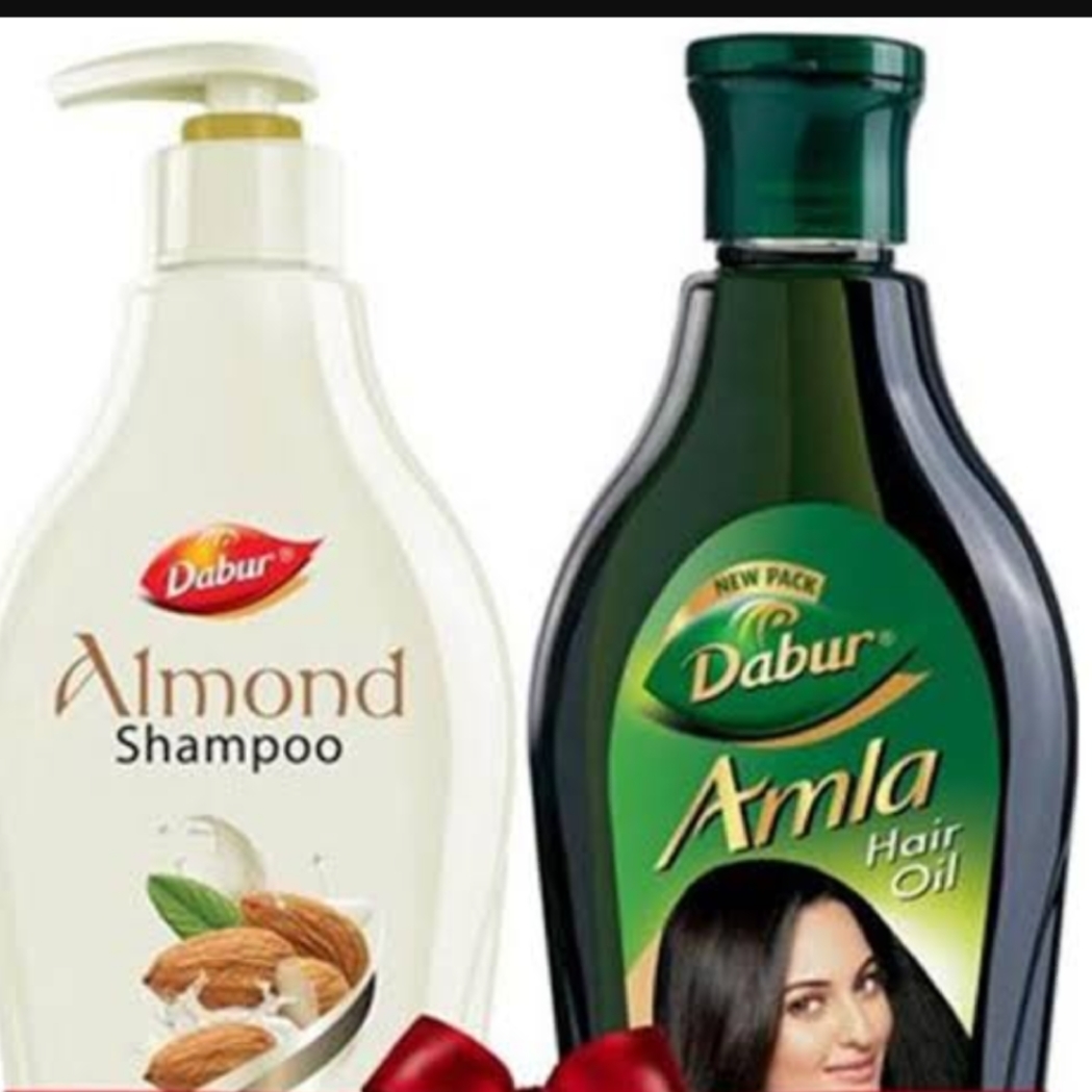 dabur Almond shampoo with oil