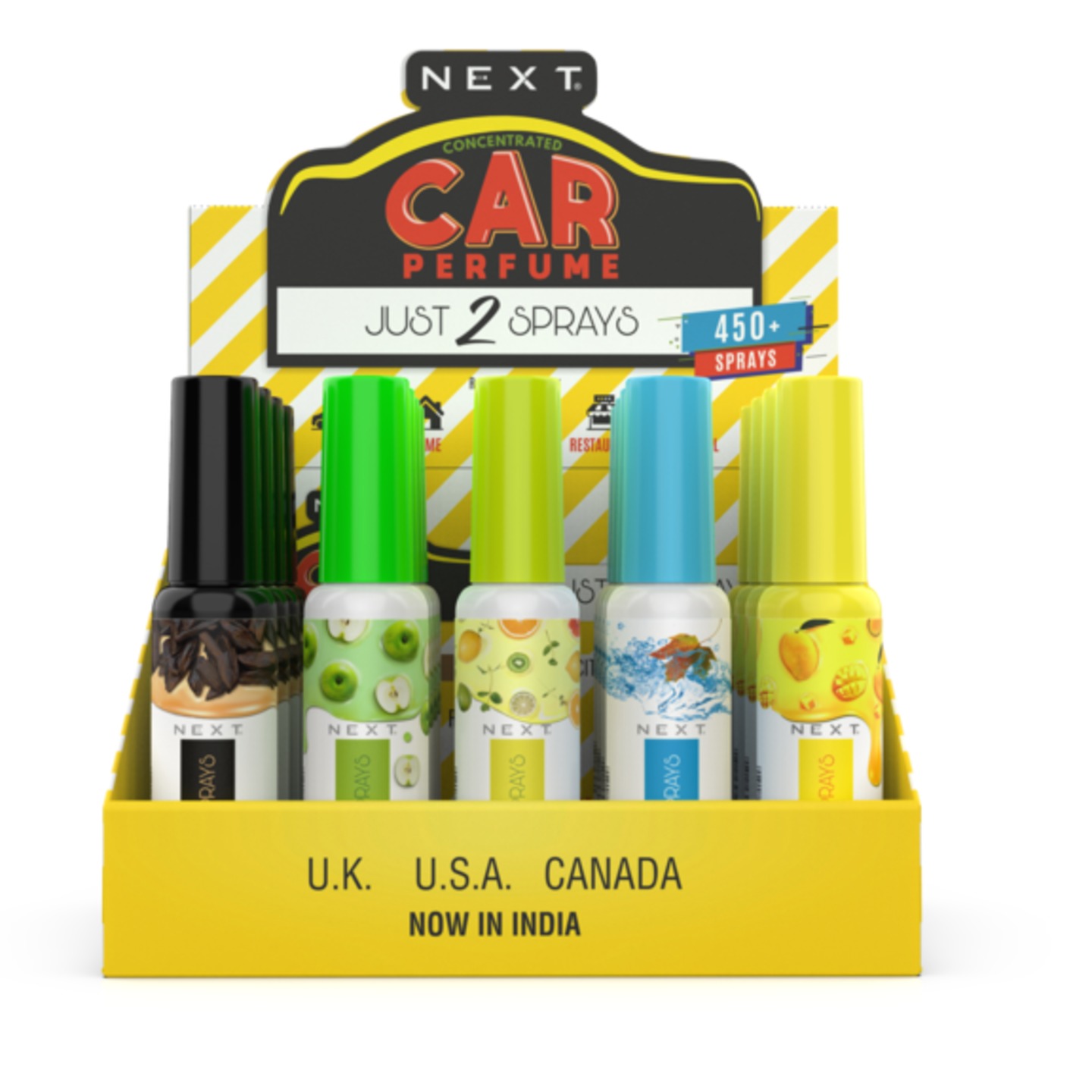 Next Just 2 Sprays Concentrated Car Perfume 