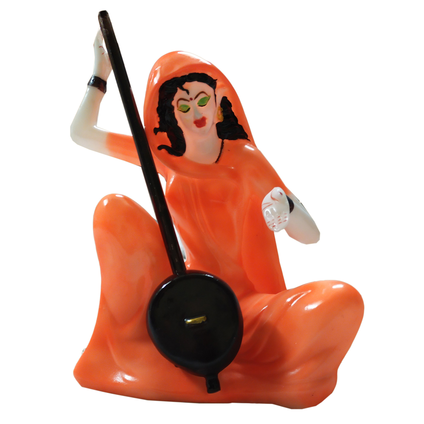 Nimisha Line Décor Meera Bai Statue Playing Musical Instrument showpiece for Home Decoration