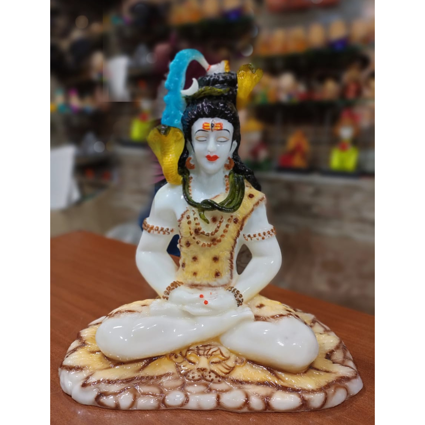 Nimisha Line Décor Beautiful Lord Shiv Ji Statue | Lord Shiv Figurine Statue Bhole Nath Hindu God Idol