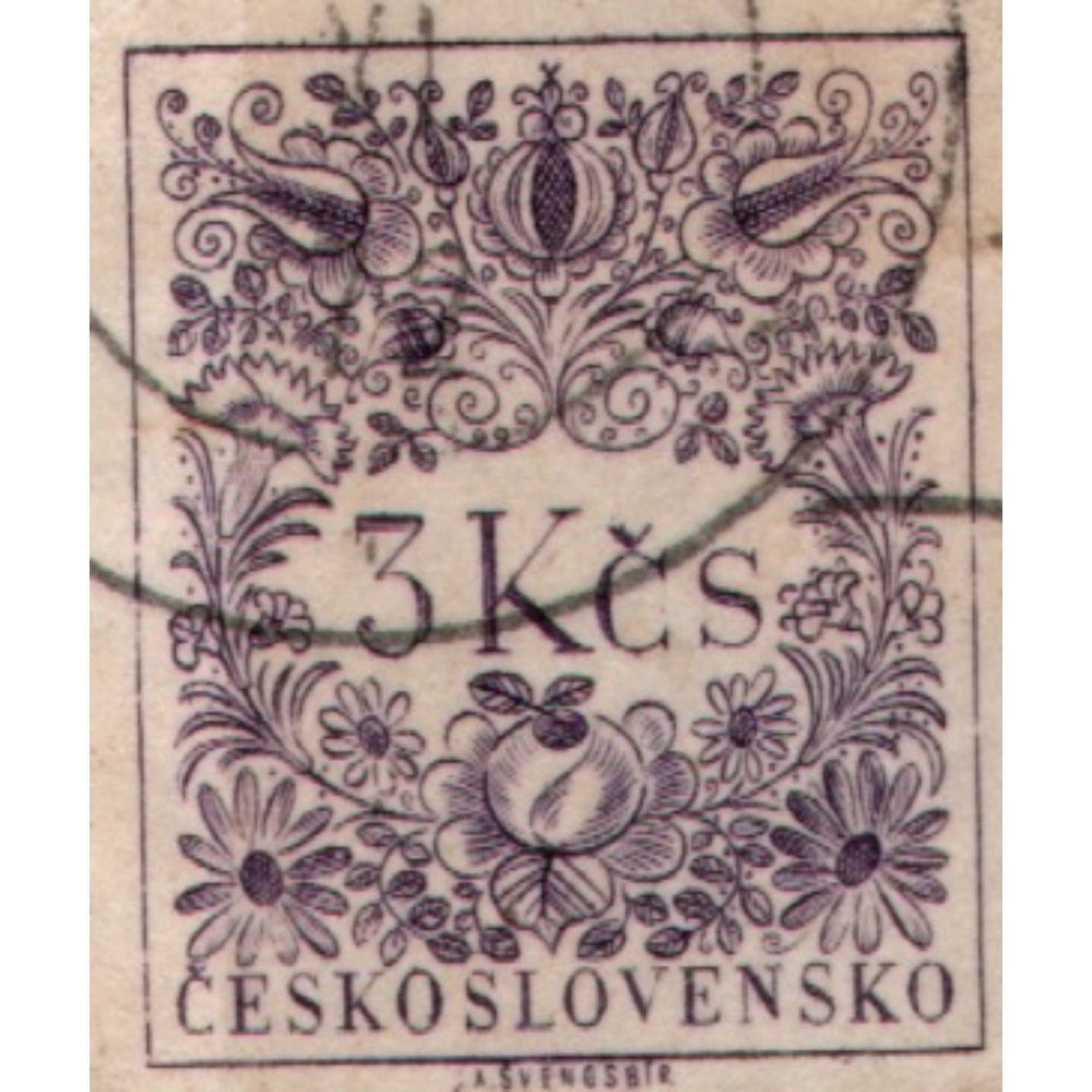 3 Ceskoslovensko Used Stamp