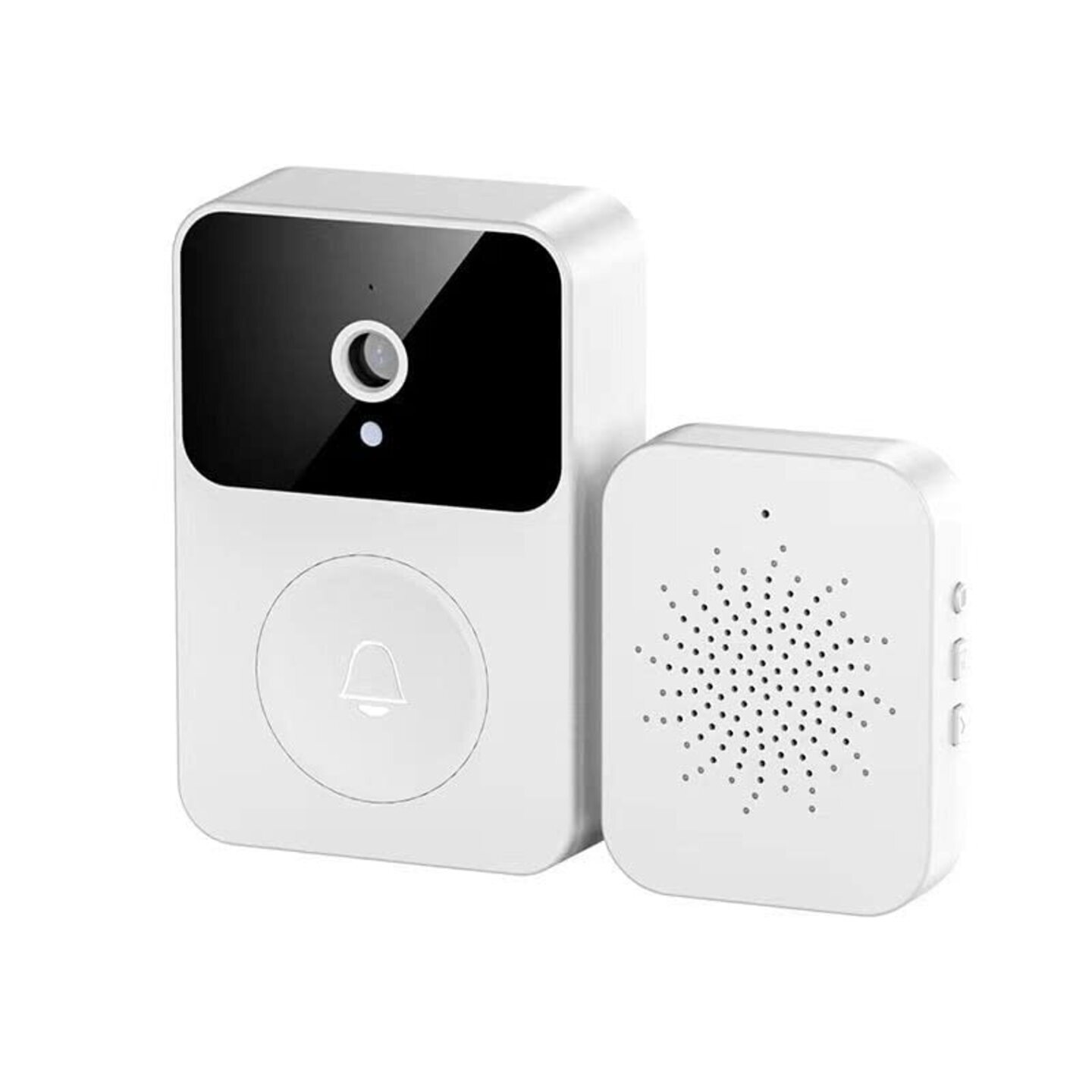 Smart Wireless Camera Video Doorbell | 1000 feet Range | Instant Visitor Video Call via Phone App | Night Vision | 3-Day Screenshot Storage | 2.4GHz WiFi