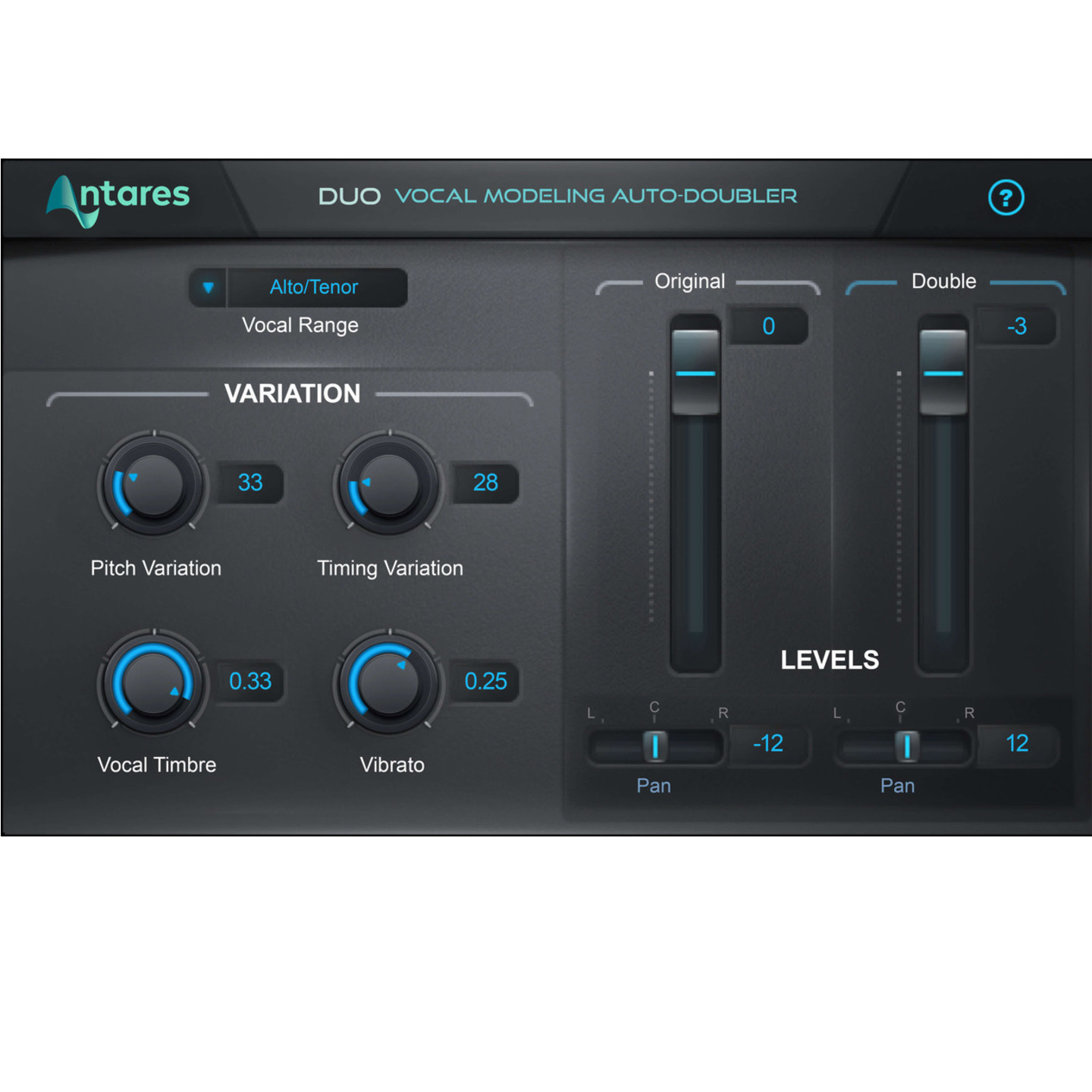 Antares Duo Automatic Vocal Doubler
