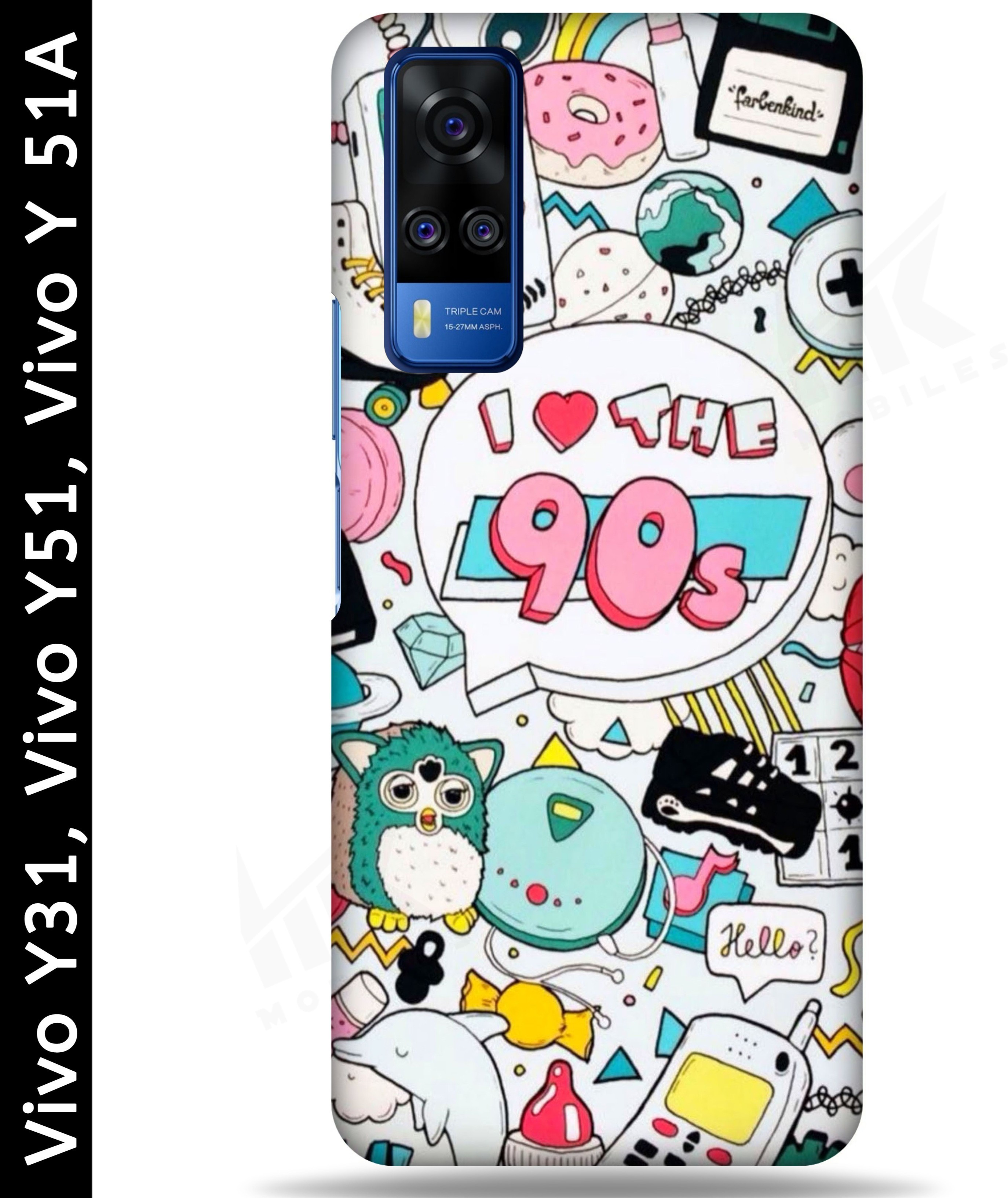 Vivo Y31 , VIVO Y51 , Vivo Y51A Back Cover