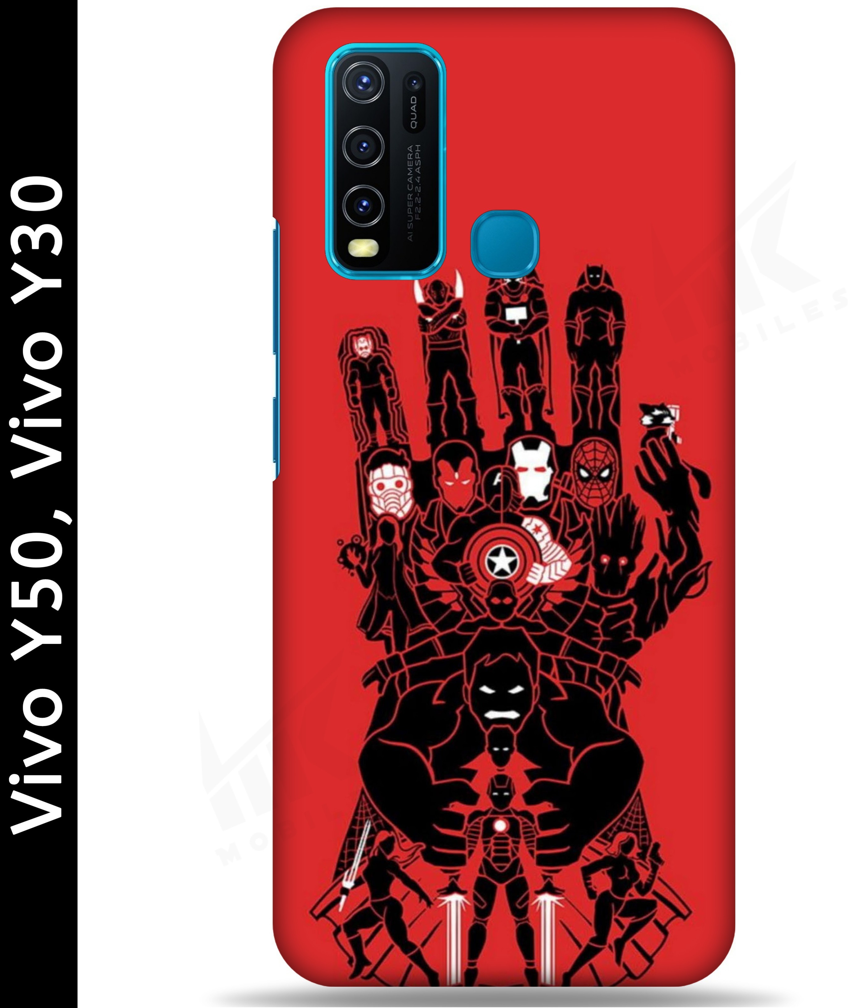 Vivo Y50 , Vivo Y30 Back Cover
