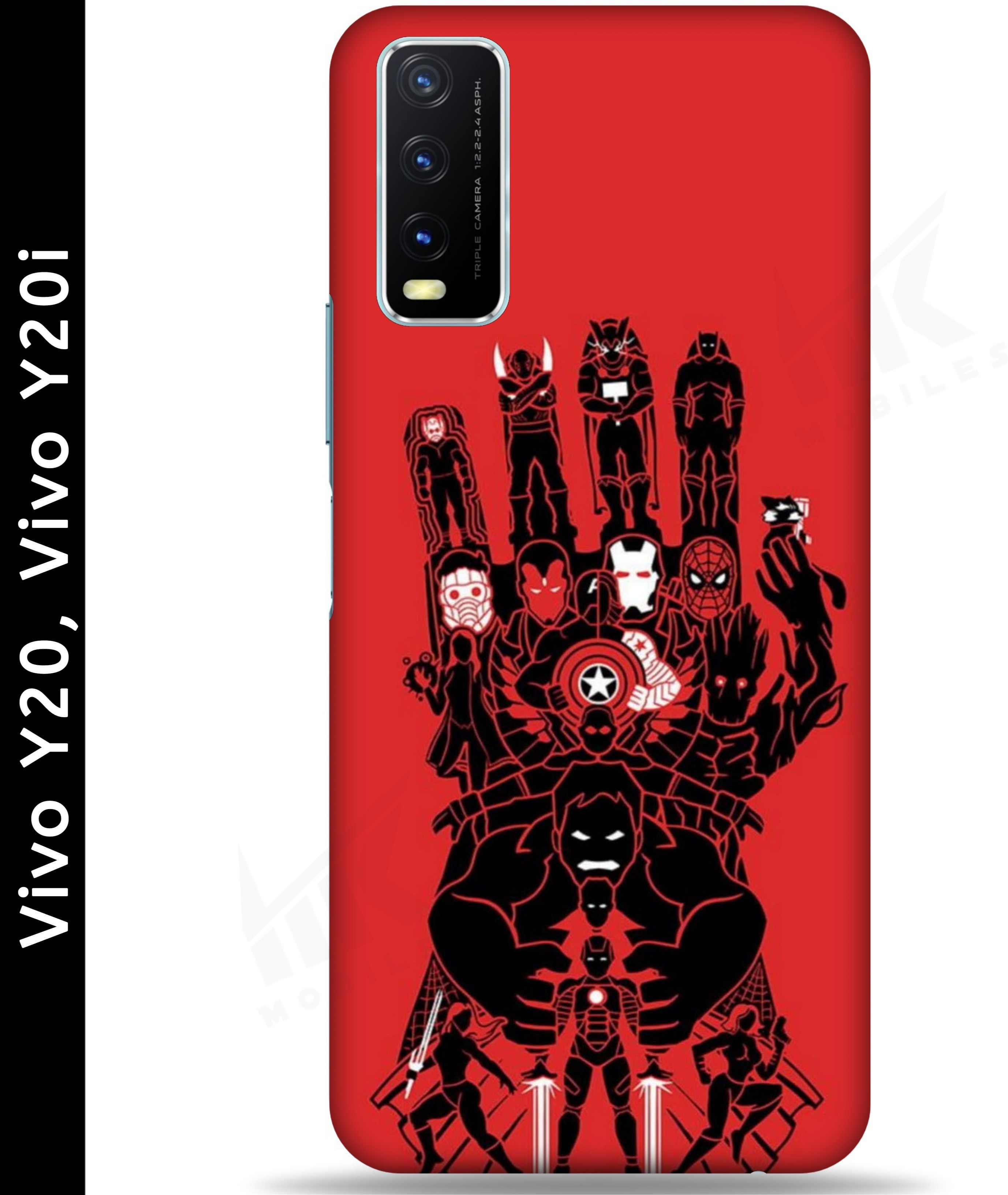 Vivo Y20, Vivo Y20G, Vivo Y20i, Vivo Y12s Back Cover