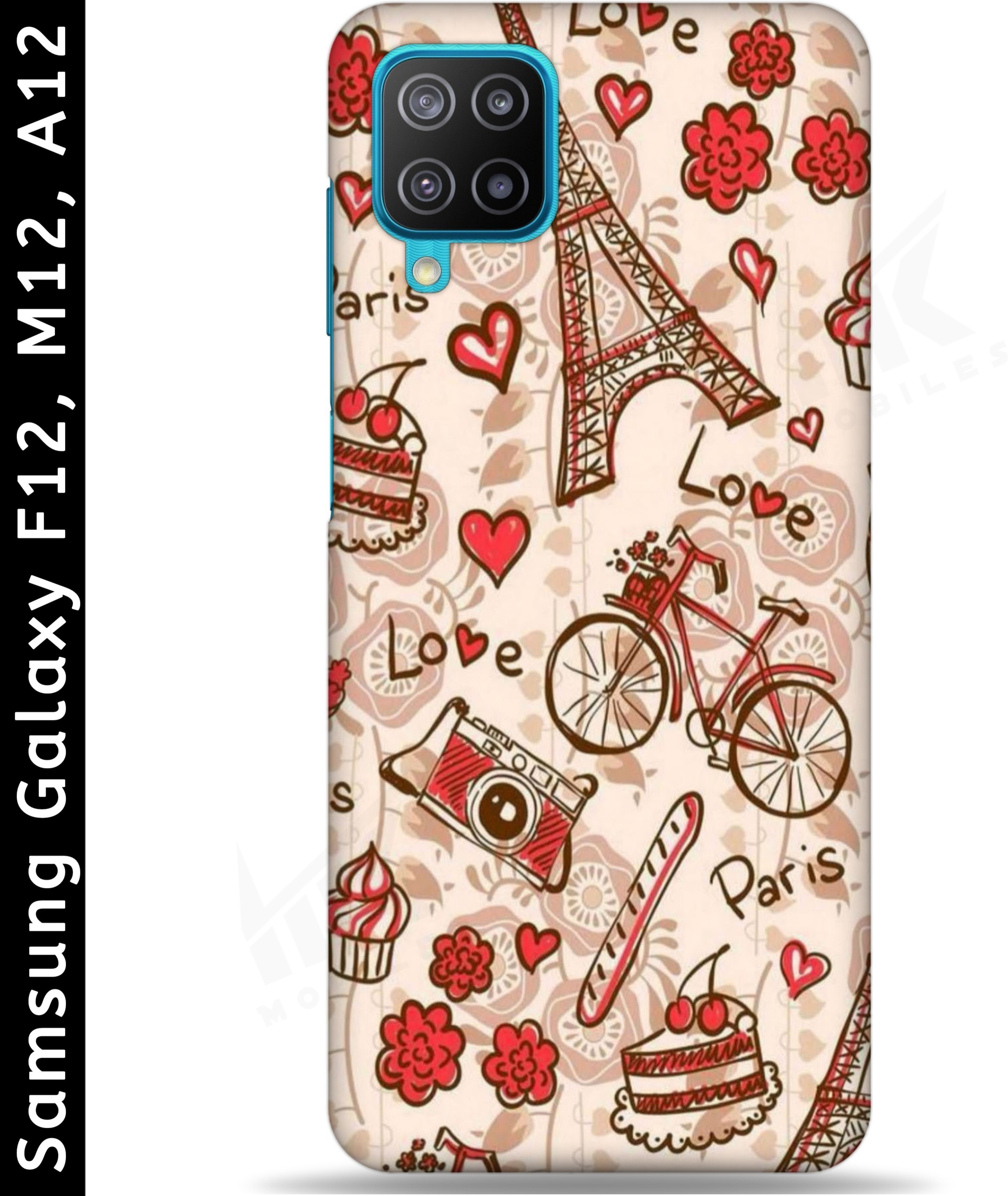 Samsung Galaxy F12, Samsung Galaxy M12, Samsung Galaxy A12 Back Cover