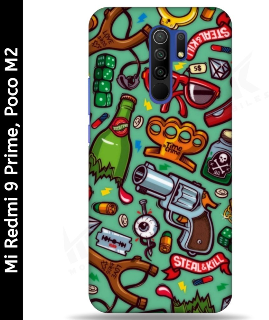Mi Redmi 9 Prime, Poco M2 Back Cover