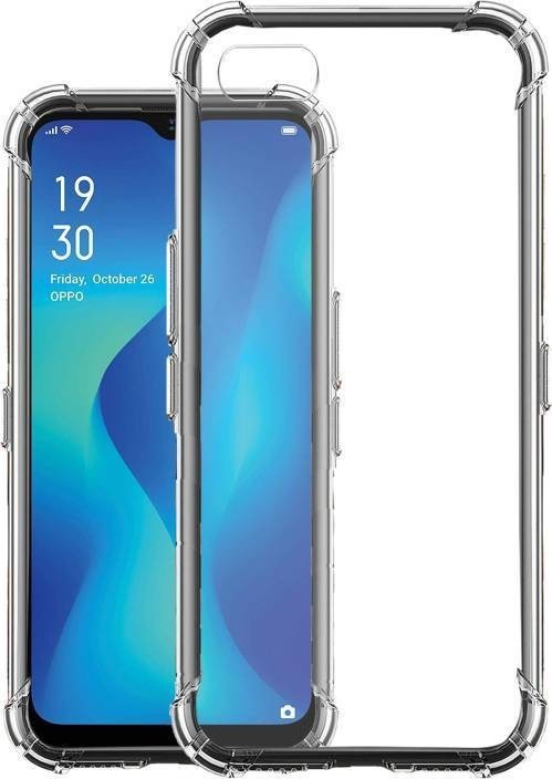 Oppo A1k   (Transparent, Grip Case) Back Cover