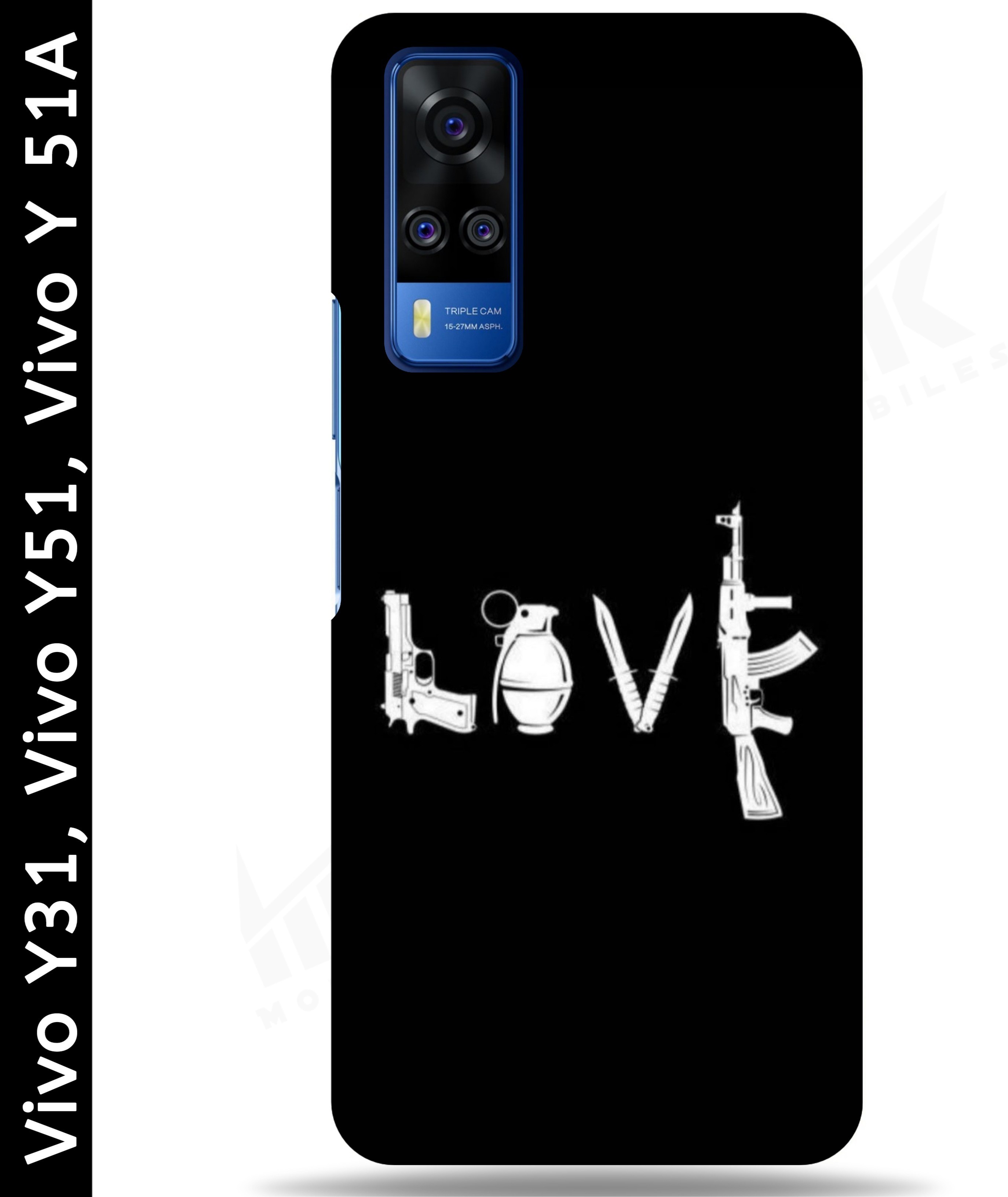 Vivo Y31 , VIVO Y51 , Vivo Y51A Back Cover