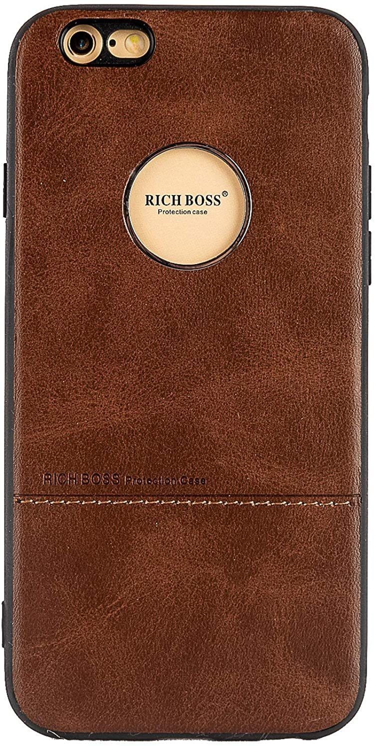 Apple iPhone 6 , iPhone 6S (Leather,Logo Case) Back Cover