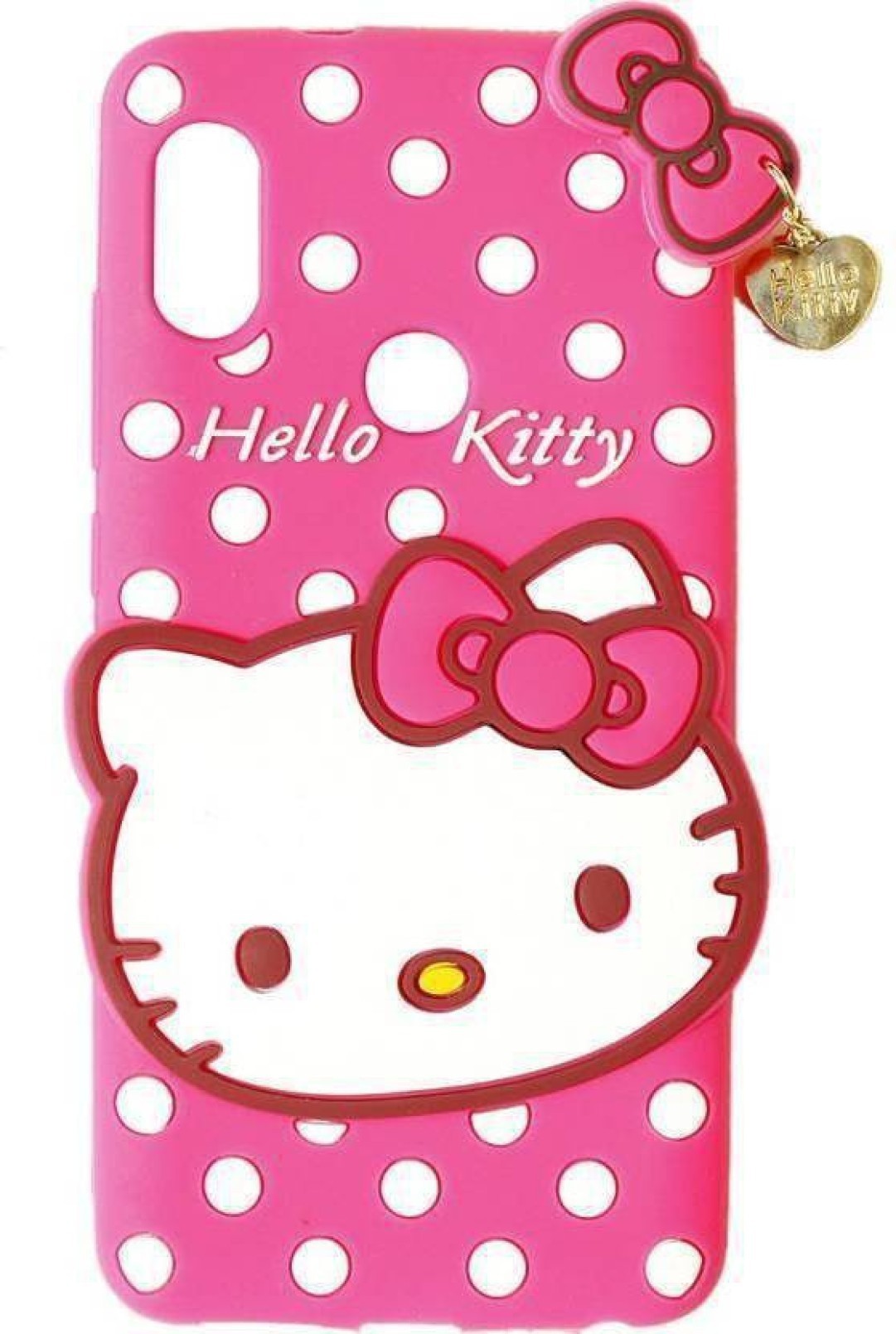 Redmi Note 6 Pro ( Hello Kitty )"pink" Back Cover