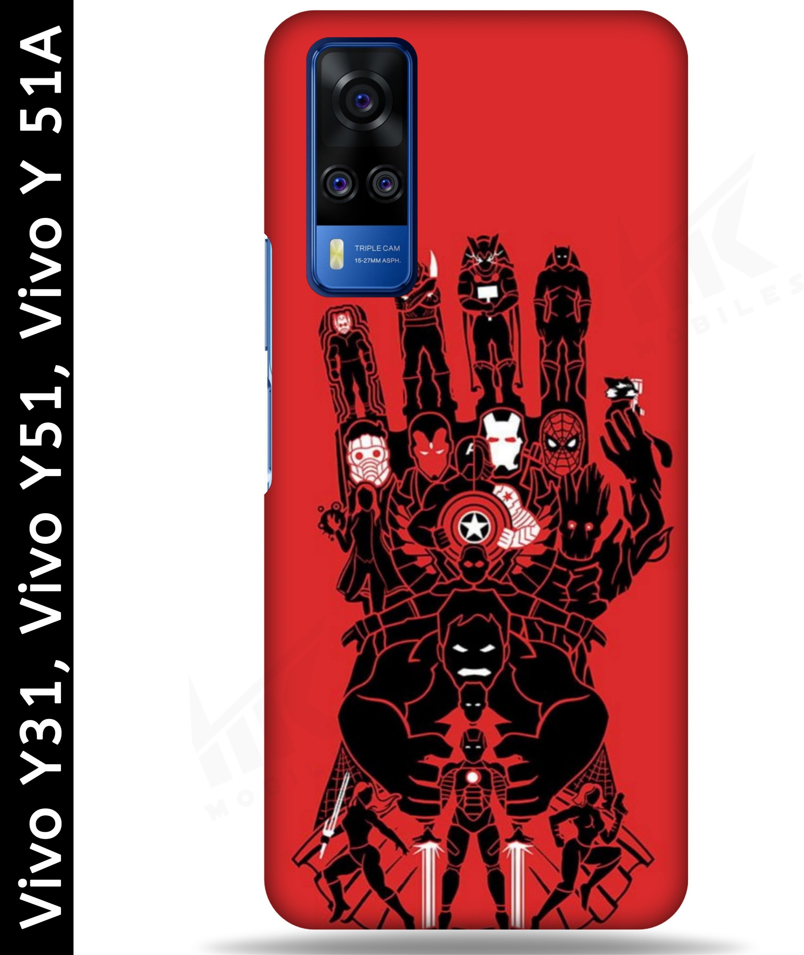 Vivo Y31 , VIVO Y51 , Vivo Y51A Back Cover