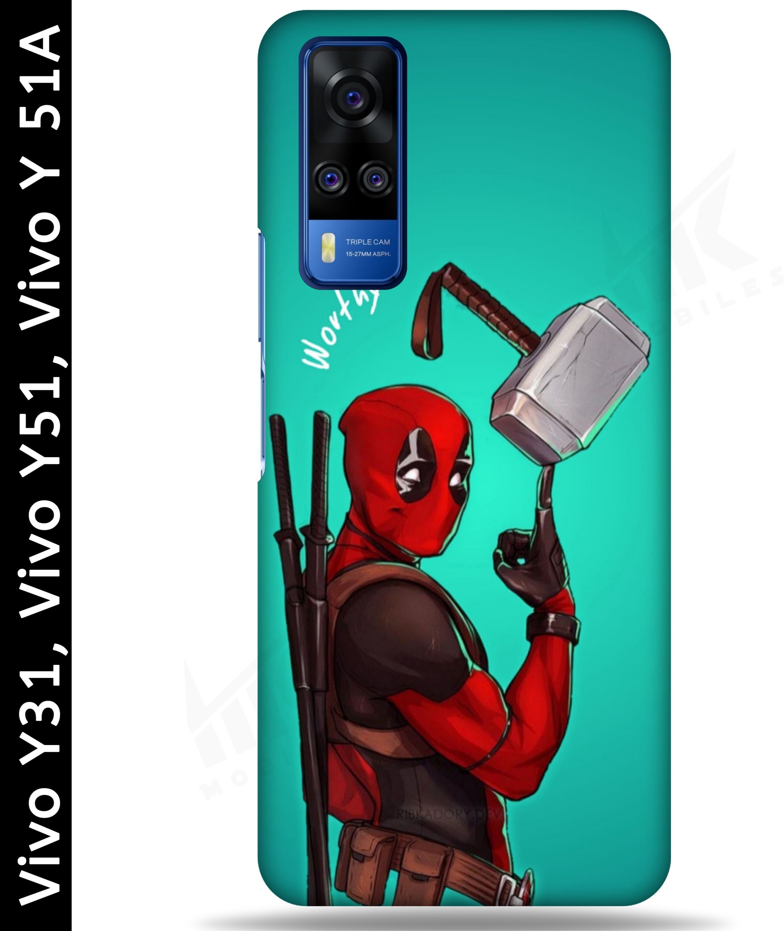 Vivo Y31 , VIVO Y51 , Vivo Y51A Back Cover
