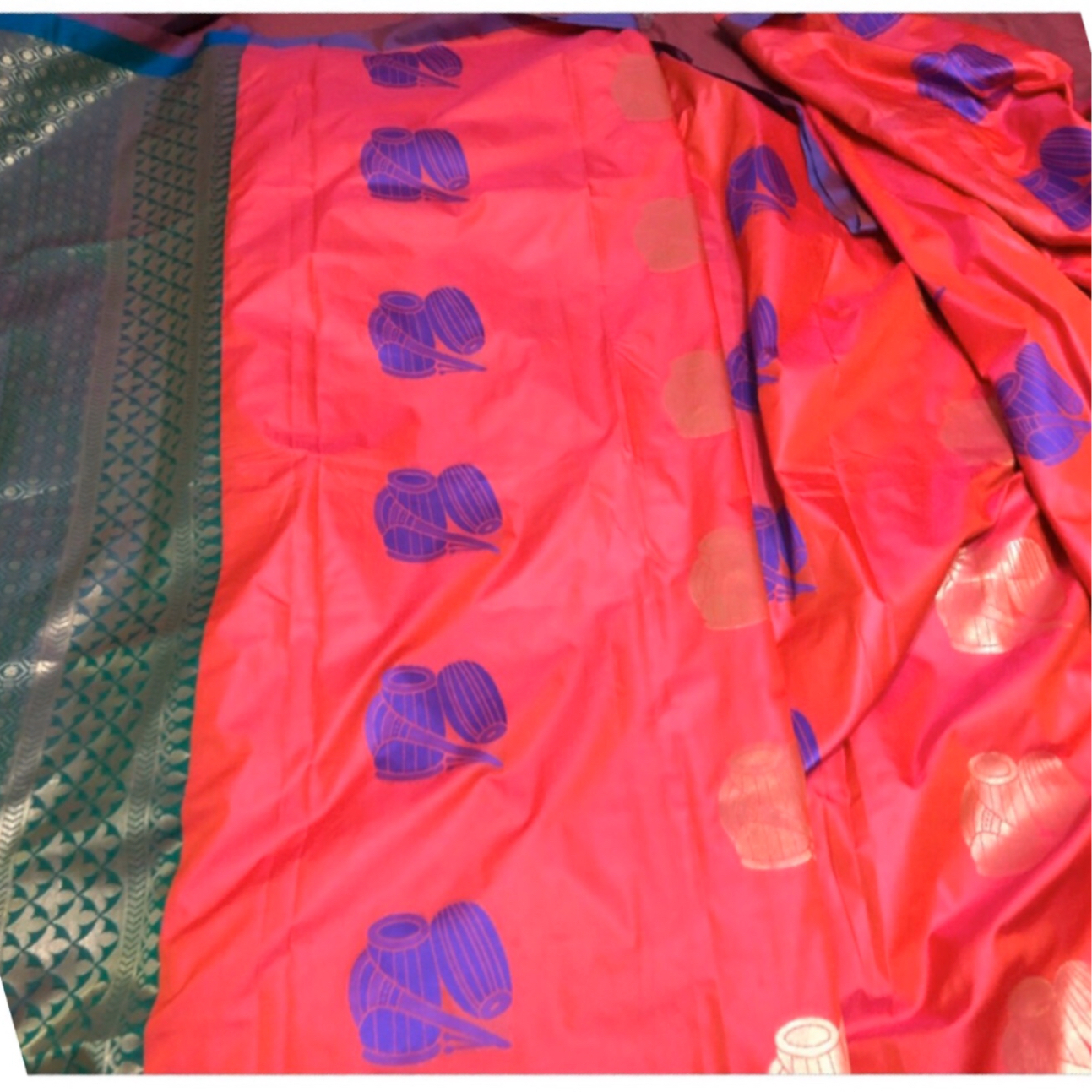 Indian Instruments Designer Saree