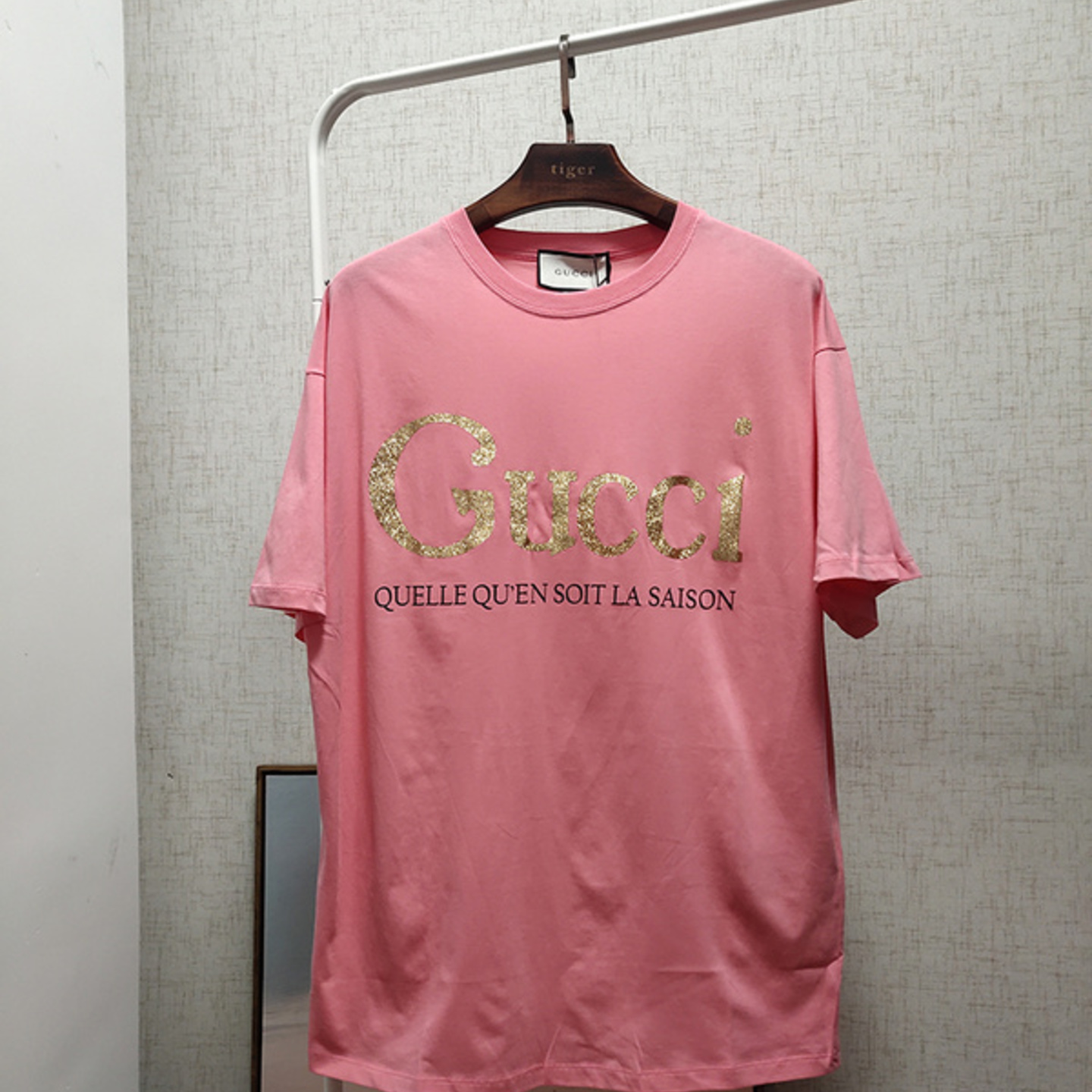 Gucci glitter print T-shirt
