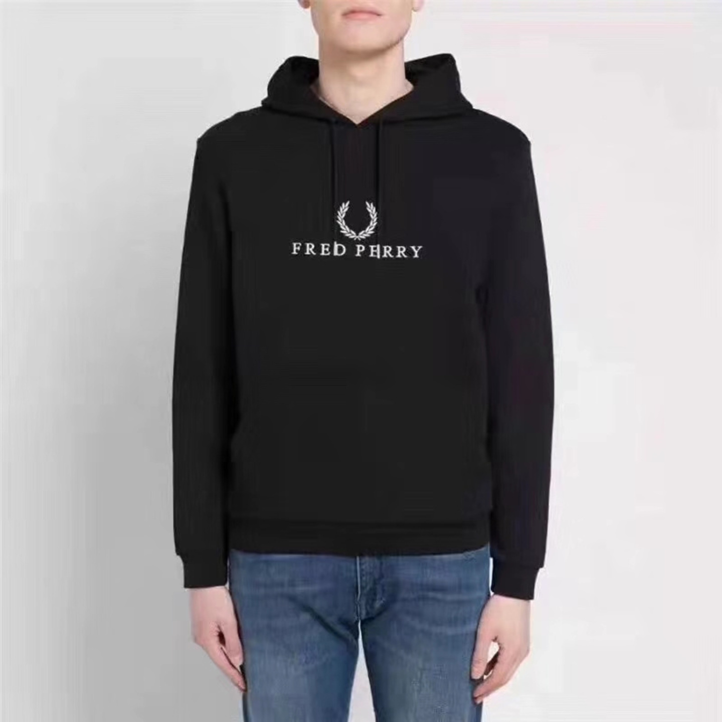 Fred Perry Embroidered Hoodie