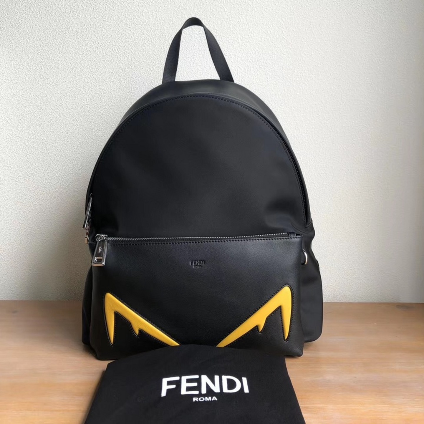Fendi Diabolic Eyes Backpack