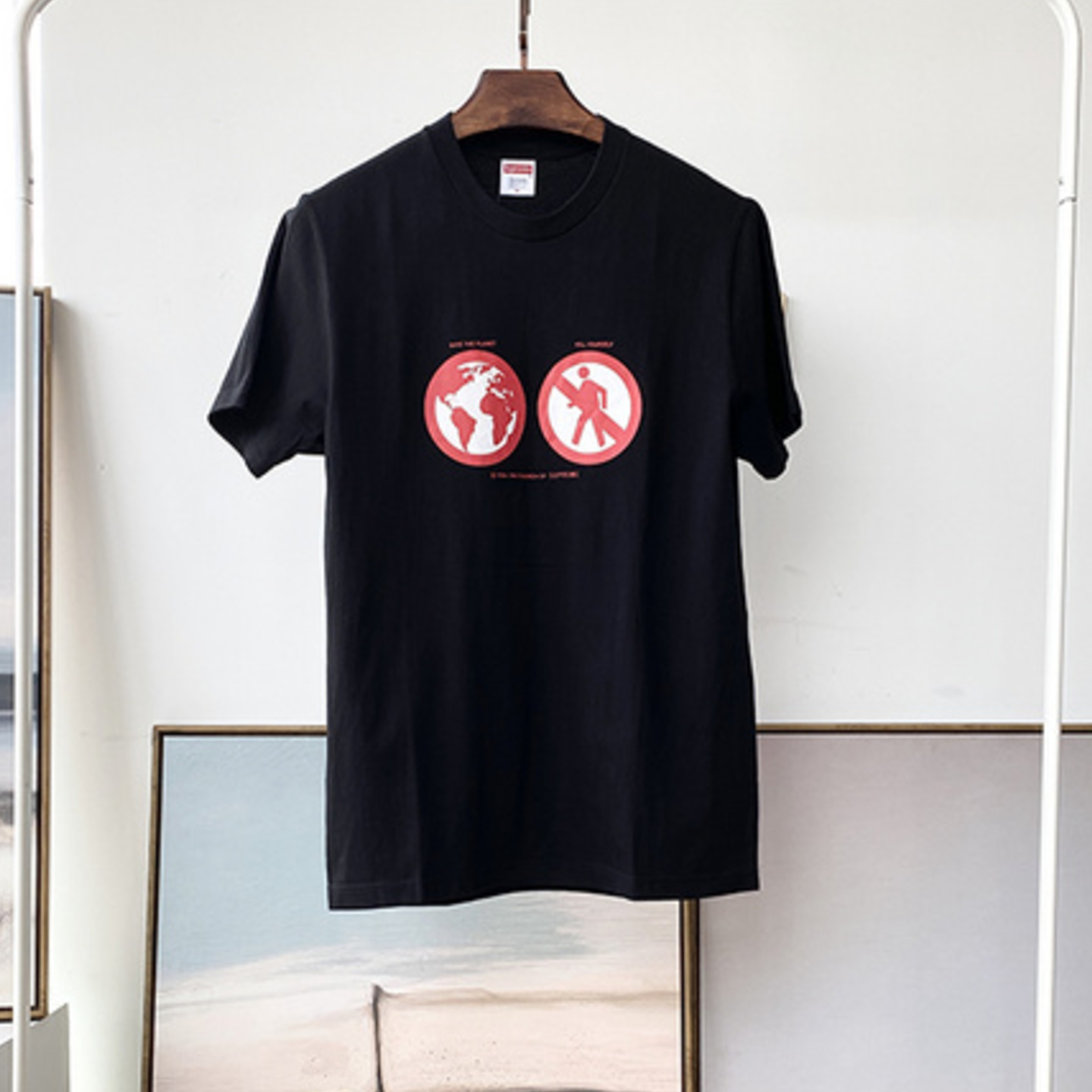 Supreme 19FW Save The Planet T Shirt