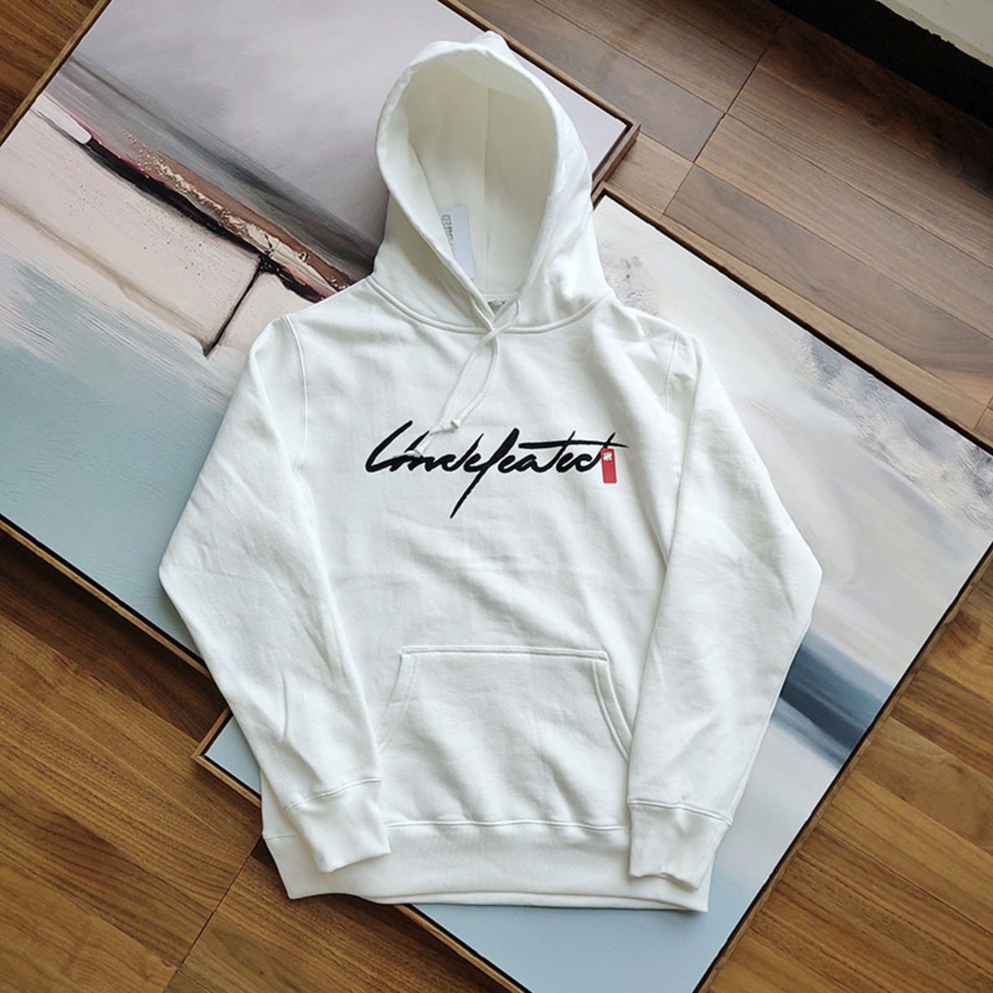 Undefeated Letter Hoodie