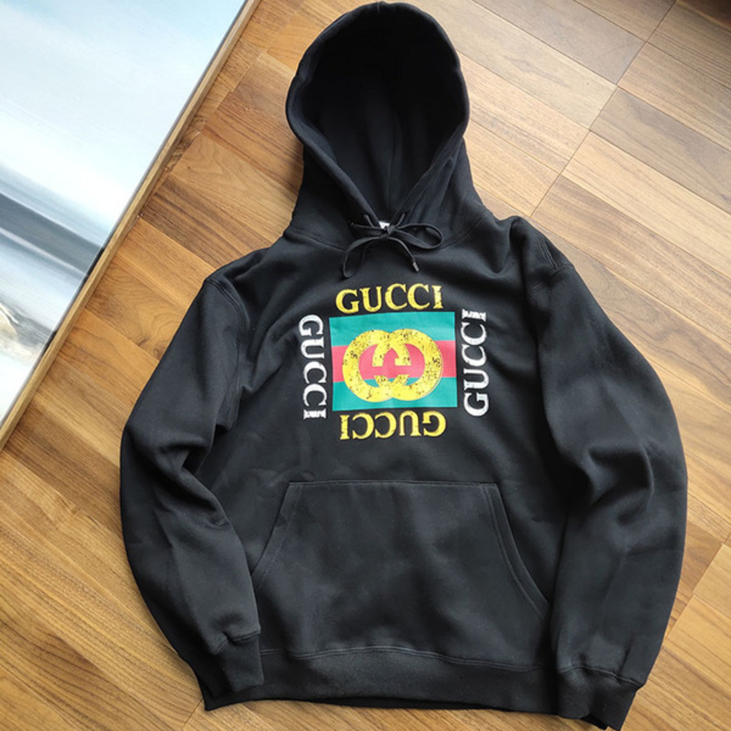 Gucci Logo Printed Hoodie