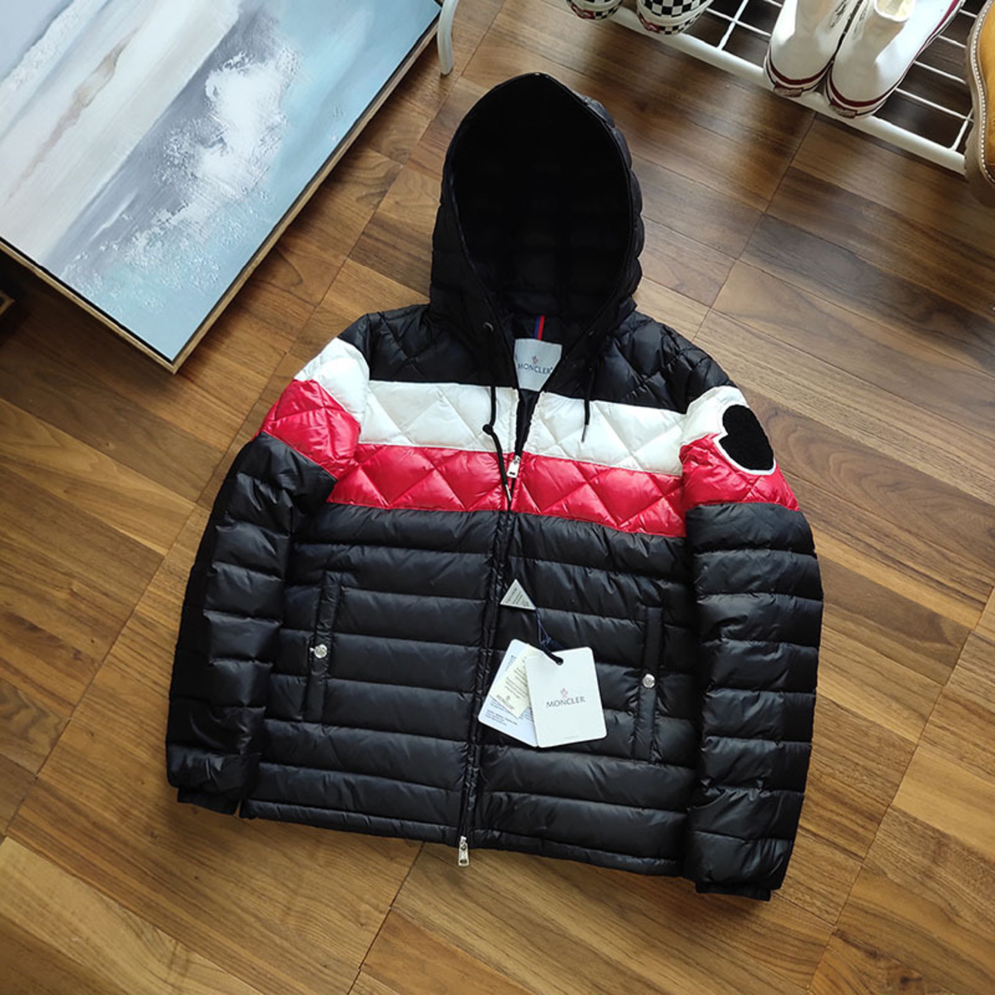  Moncler Diamond Blending Down Jacket
