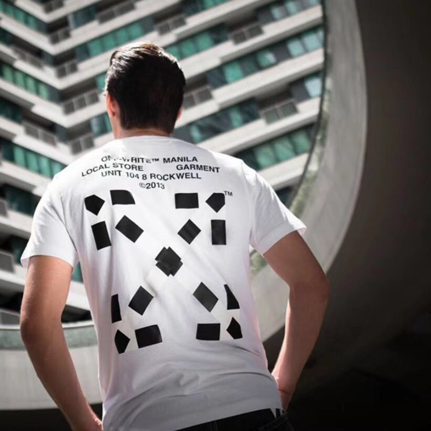 Off-White Shanghai Hongkong Central 19SS T-shirt