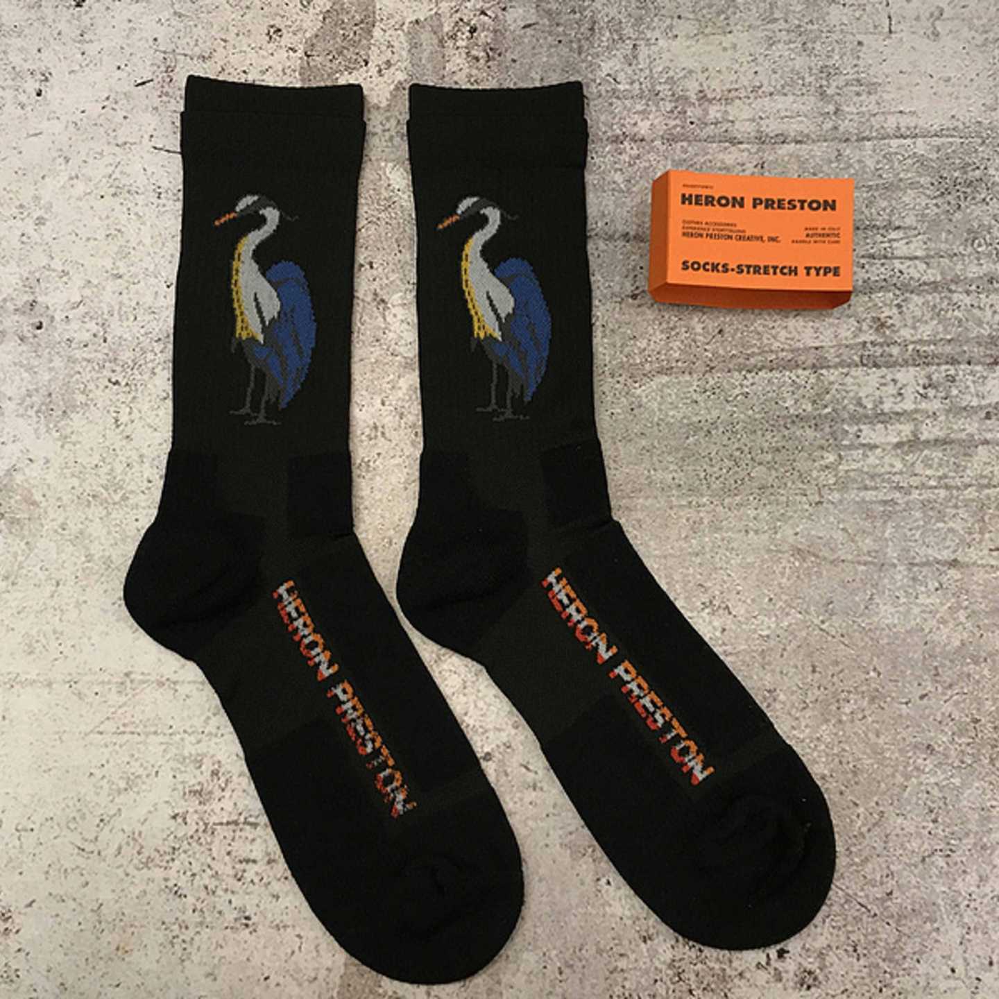 Heron Preston Herons Double Cuff  Socks