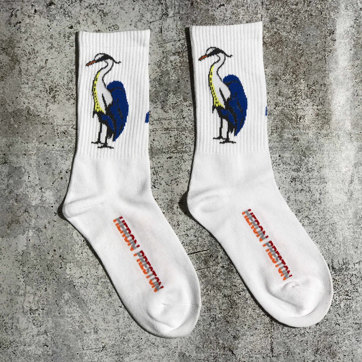 Heron Preston Herons Double Cuff  Socks
