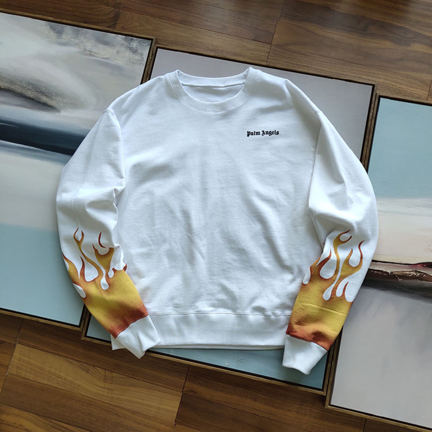Palm Angels Flame Sweatshirt