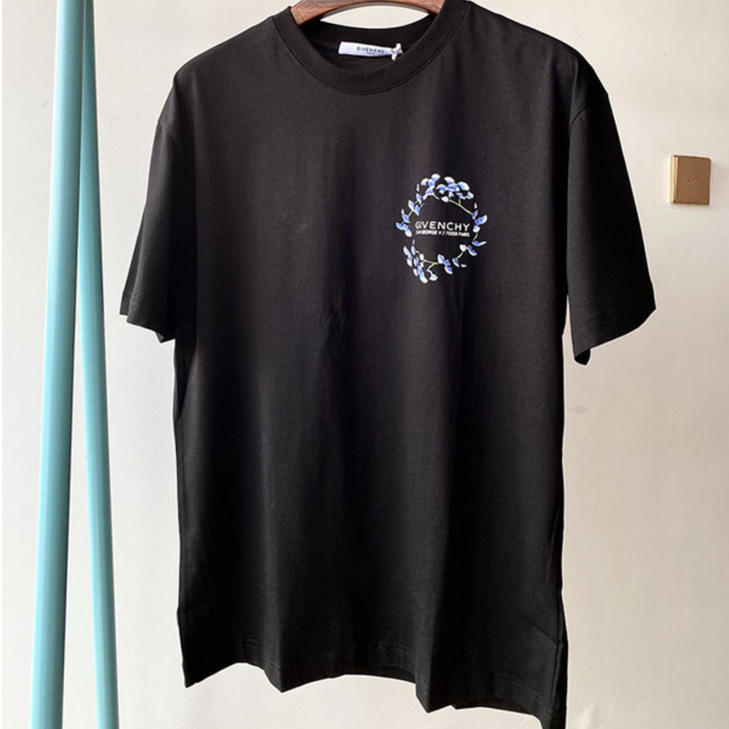  Givenchy Paris floral oversized T Shirt