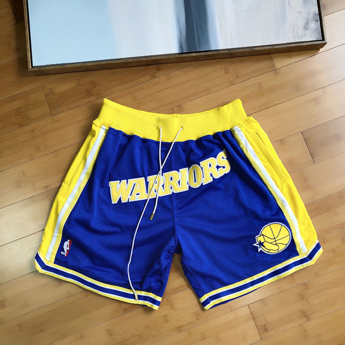 Just Don x NBA Golden State Warriors  Basketball Shorts 