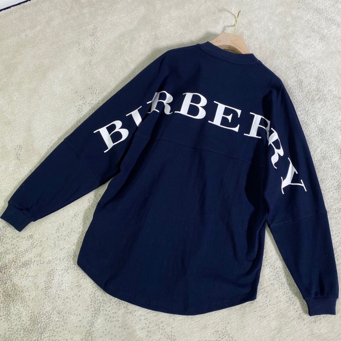 Burberry back logo sweatshirt