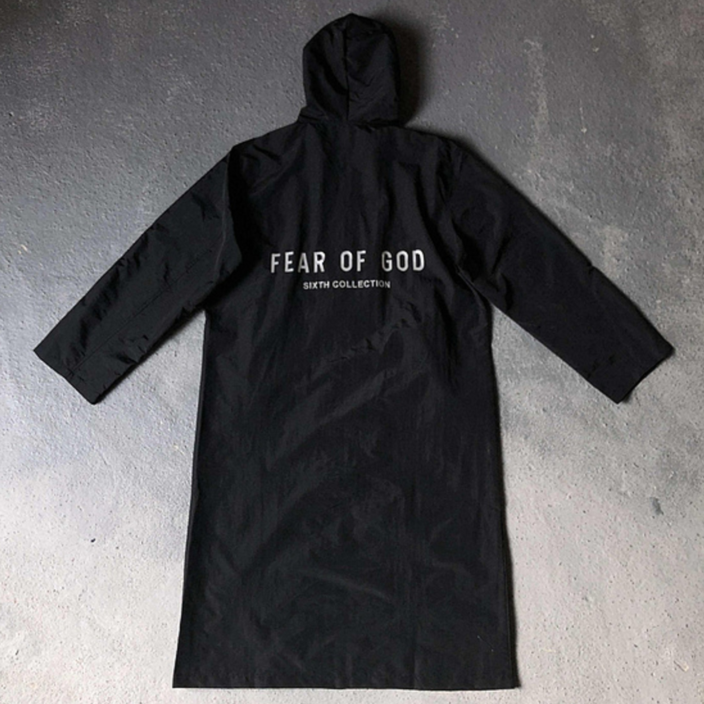 Fear of God 3M Logo Nylon Hooded Rain Jacket 
