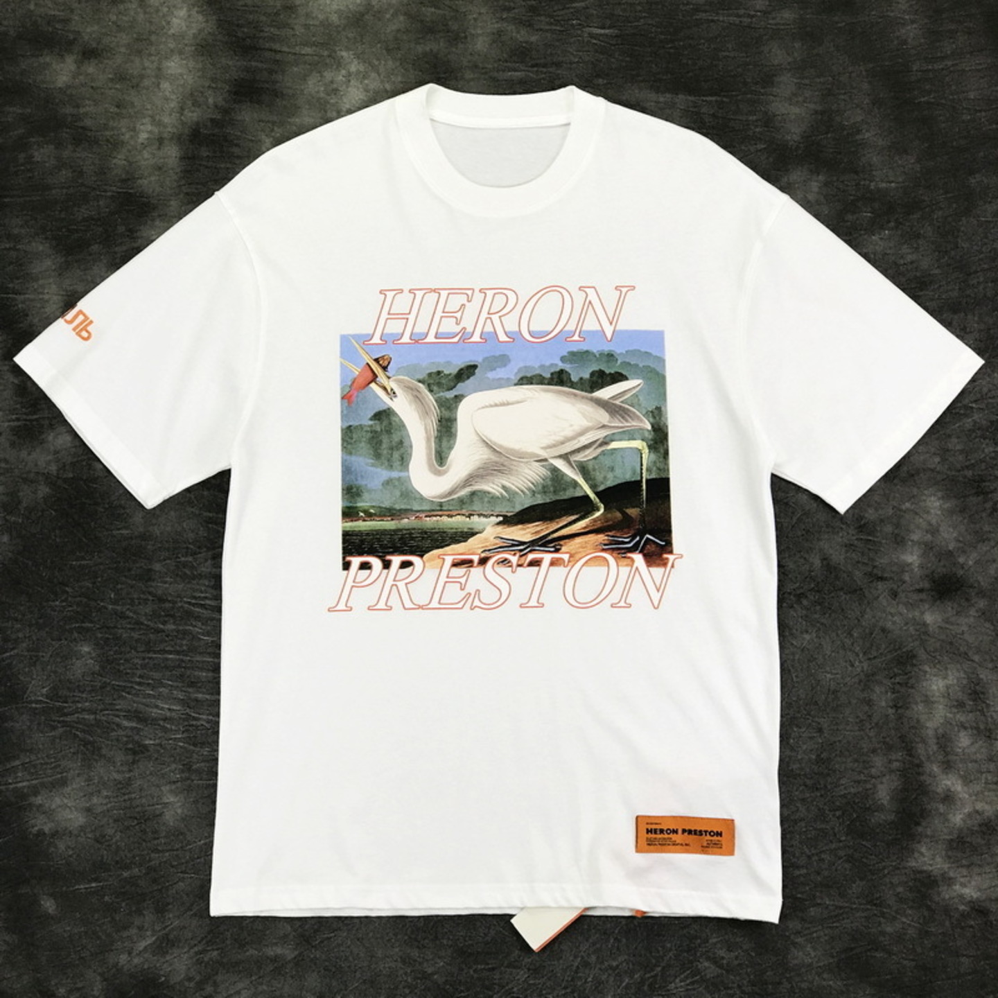 Heron Preston White Heron Jersey T-Shirt